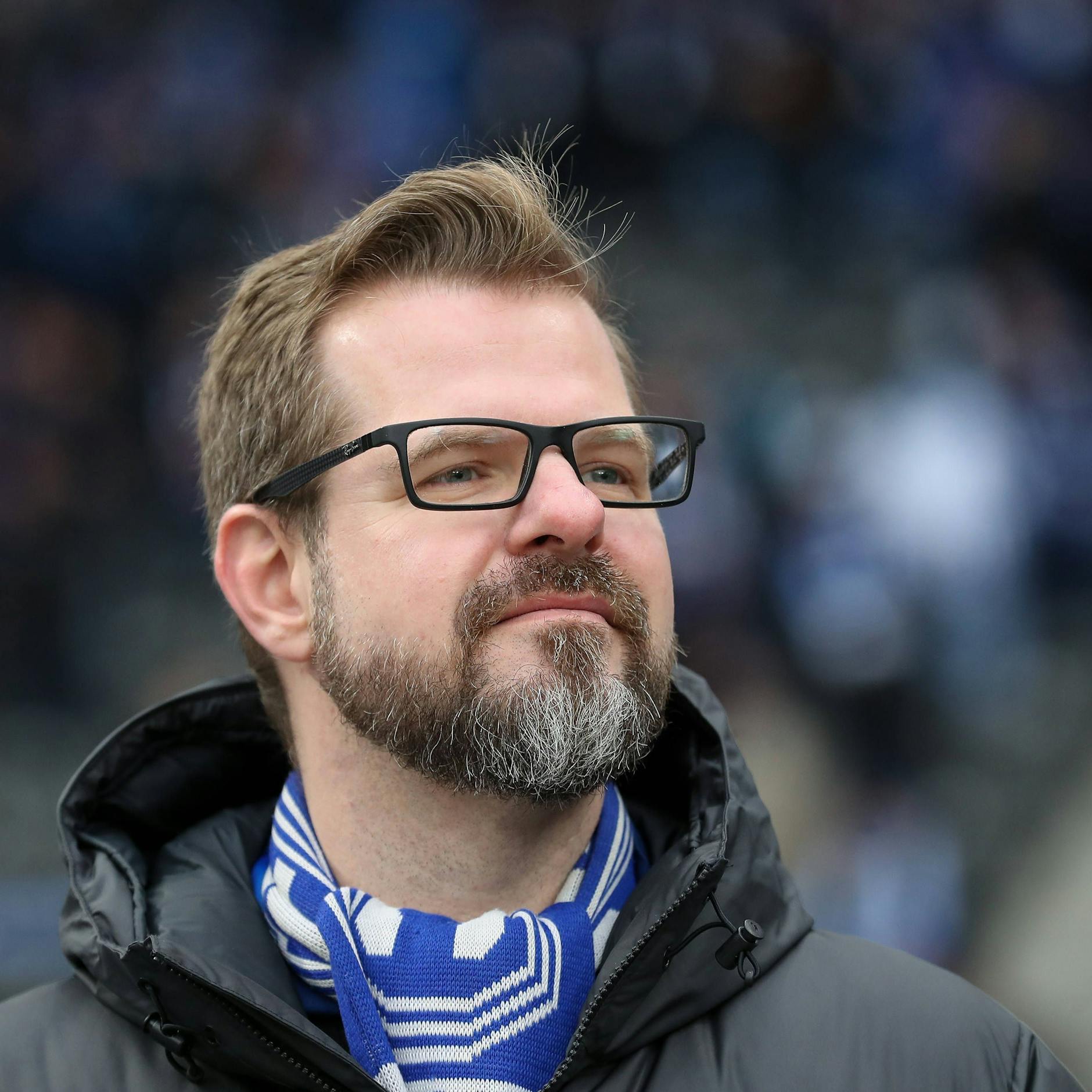 Hertha-Präsident Fabian Drescher wartet erst mal ab, was mit Investor 777 Partners passiert.