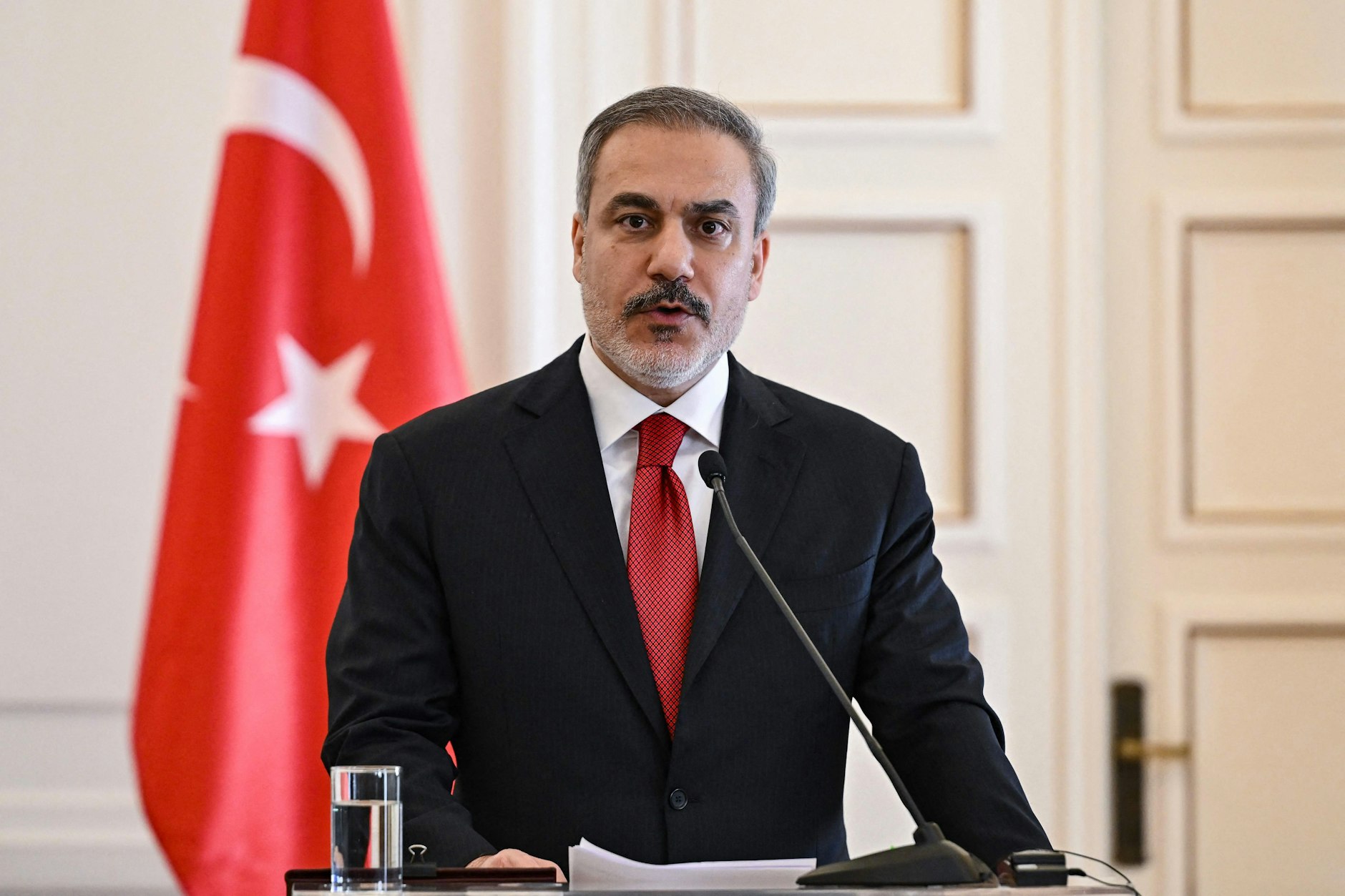 Der türkische Außenminister Hakan Fidan