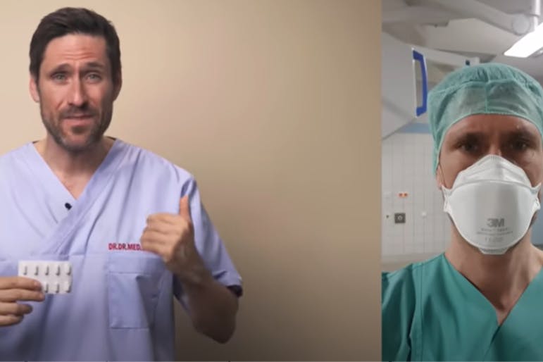 Dr. Tobias Weigl klärt als „DoktorWeigl“ auf seinem Youtube-Kanal über Gesundheitsthemen auf.