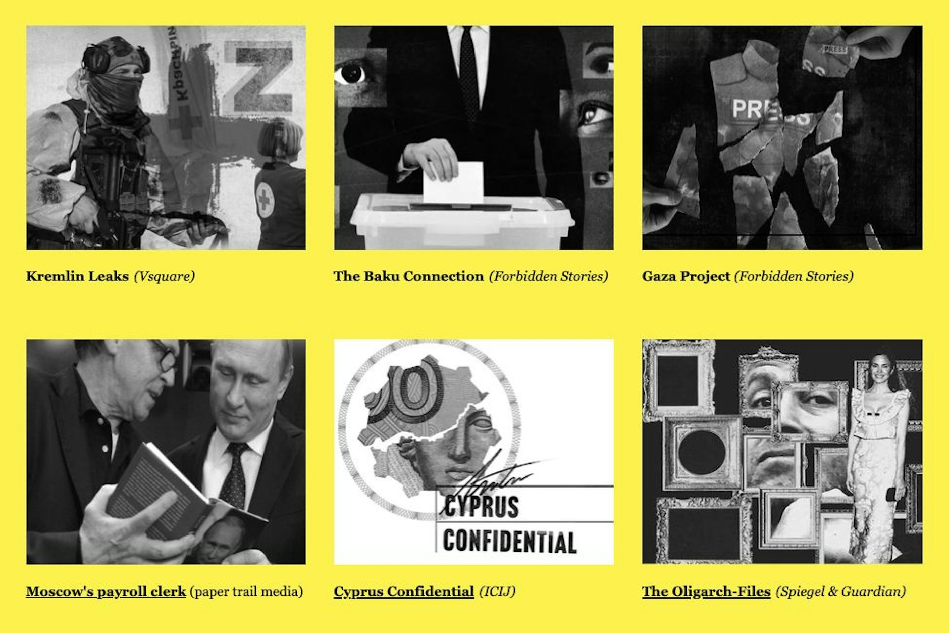 Auf Recherchen von OCCRP und seinen Partnern folgten häufig Ermittlungen und Sanktionen.