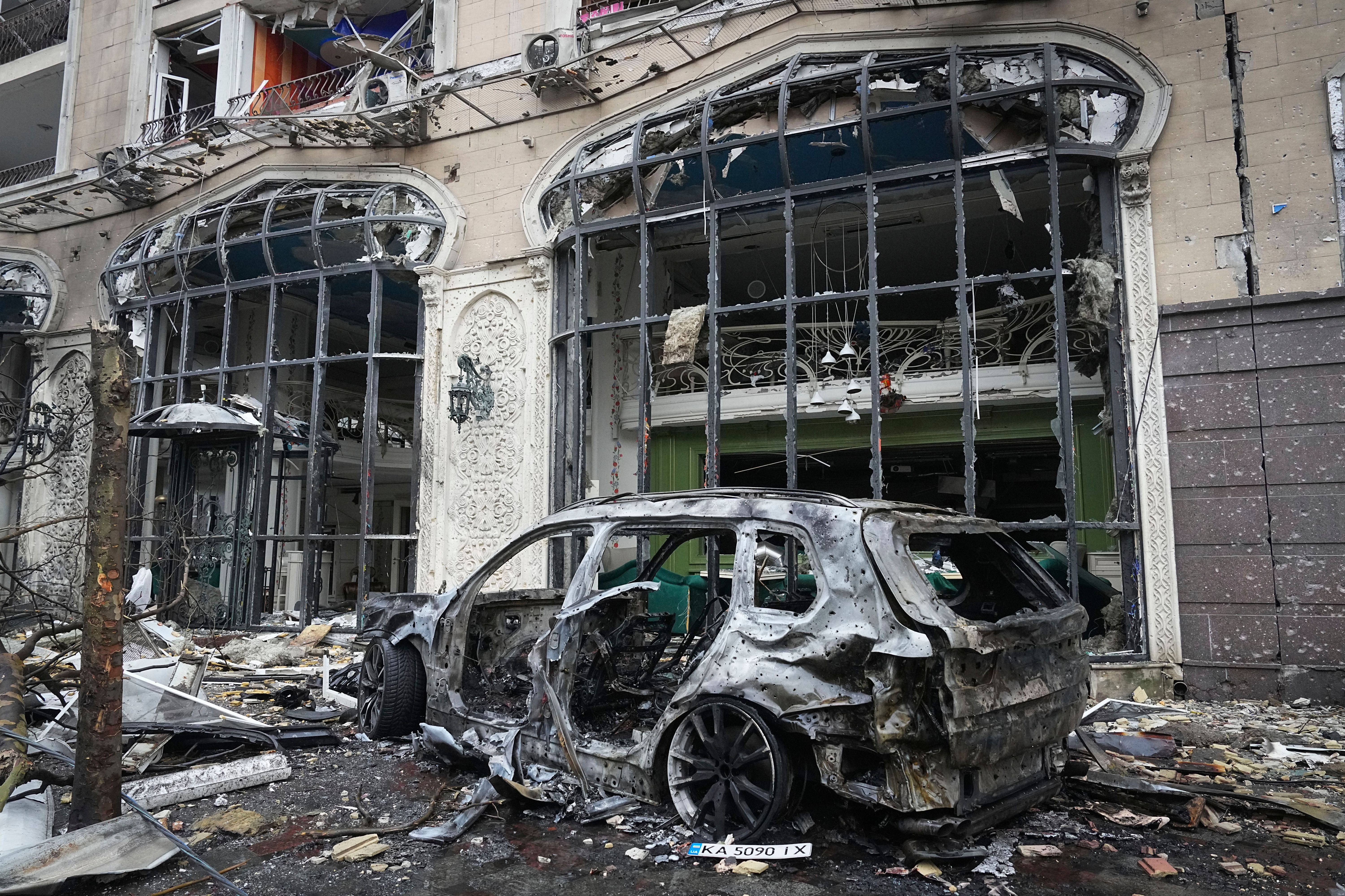 Image - Russland feuert Raketen auf Kiew – Botschaften getroffen