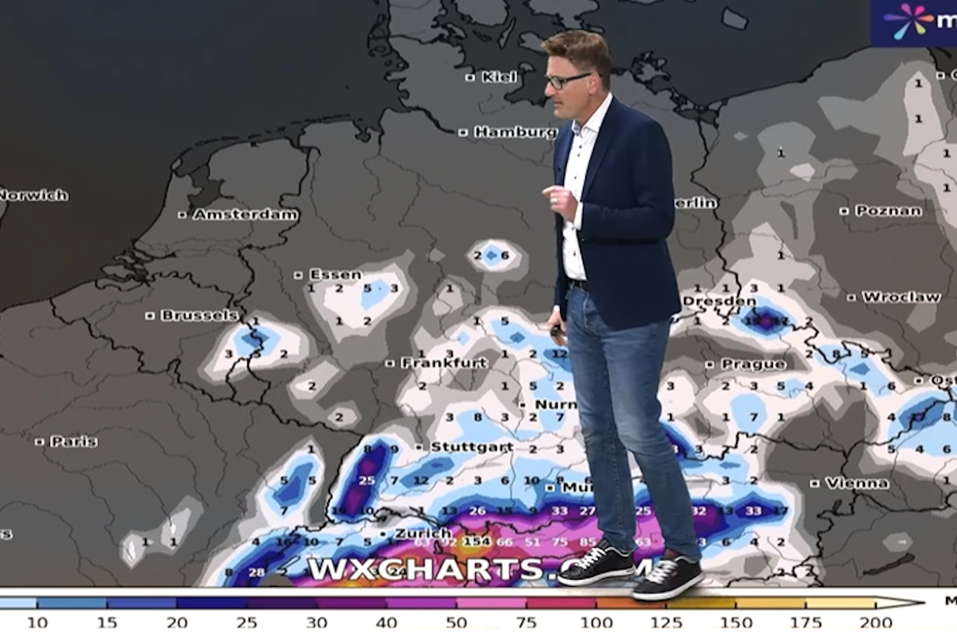 Das Wetter bringt in den kommenden Tagen ordentlich Schnee, erklärt Meteorologe Dominik Jung.