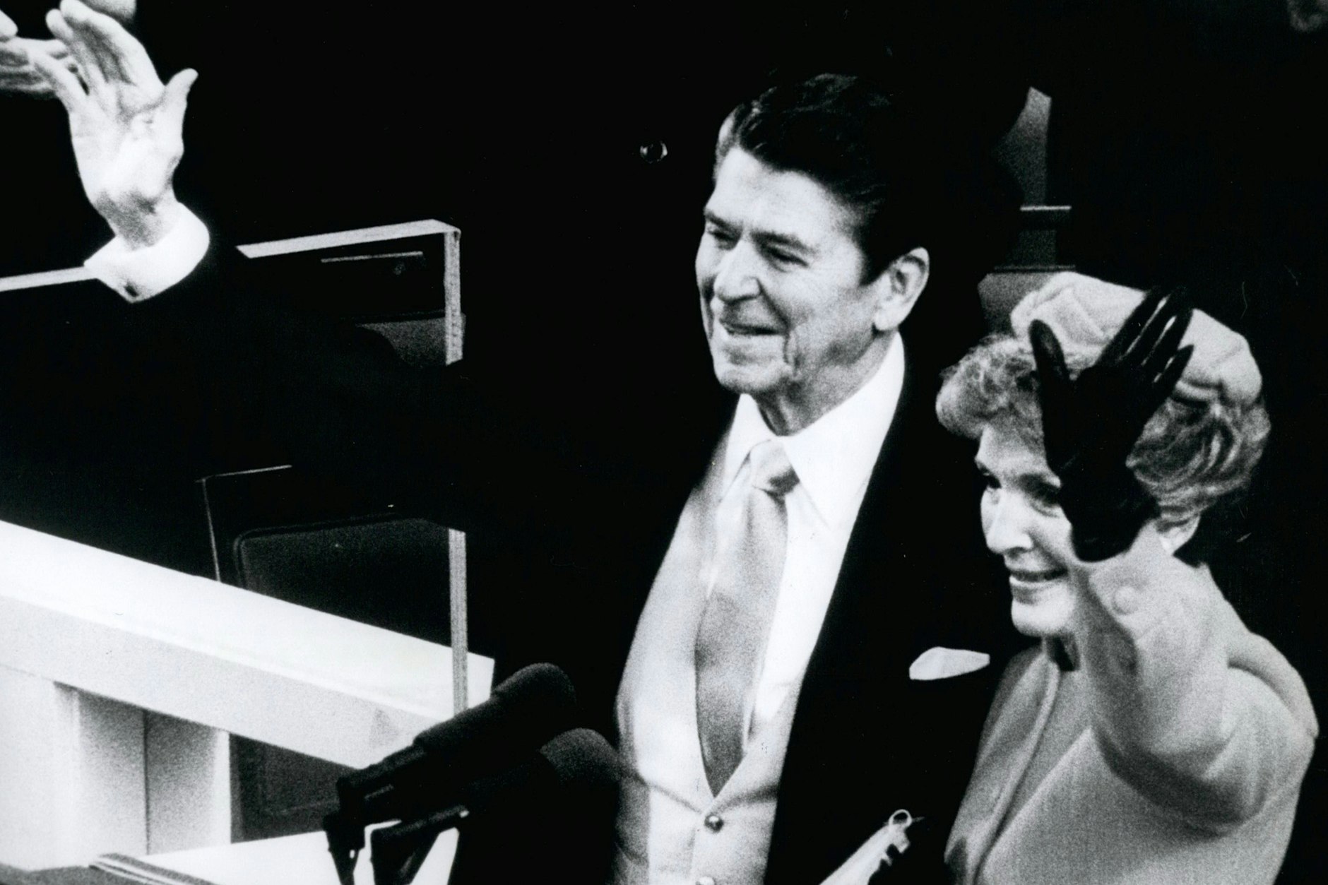 Ronald und Nancy Reagan im Jahr 1986