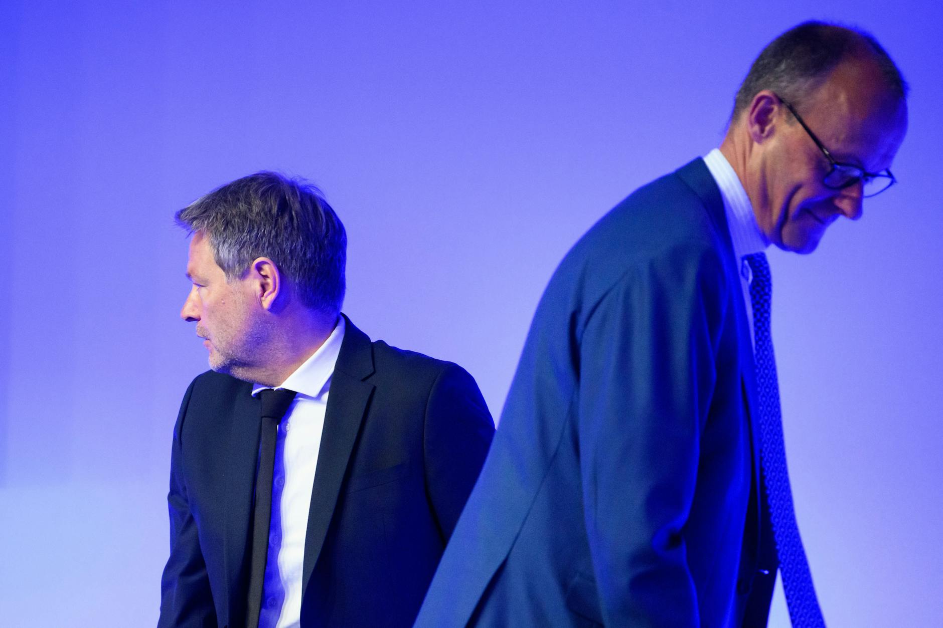 Habeck und Merz im Jahr 2022