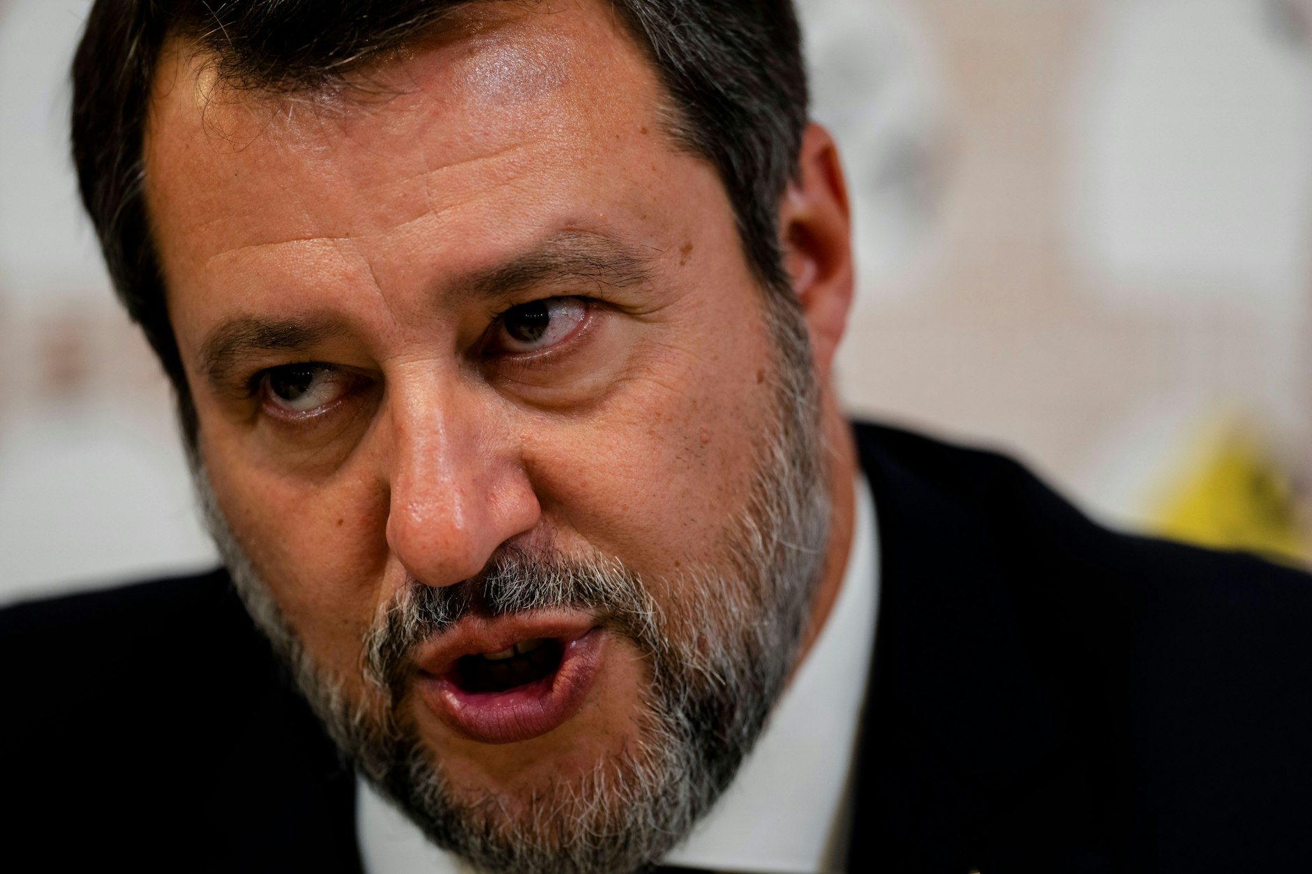 Italiens Infrastrukturminister Matteo Salvini