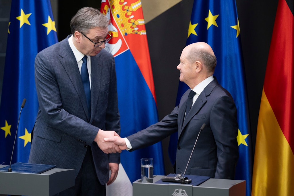 Scholz, Brantner und Vucic: Von einem Deal, der viele Verlierer und nur ...