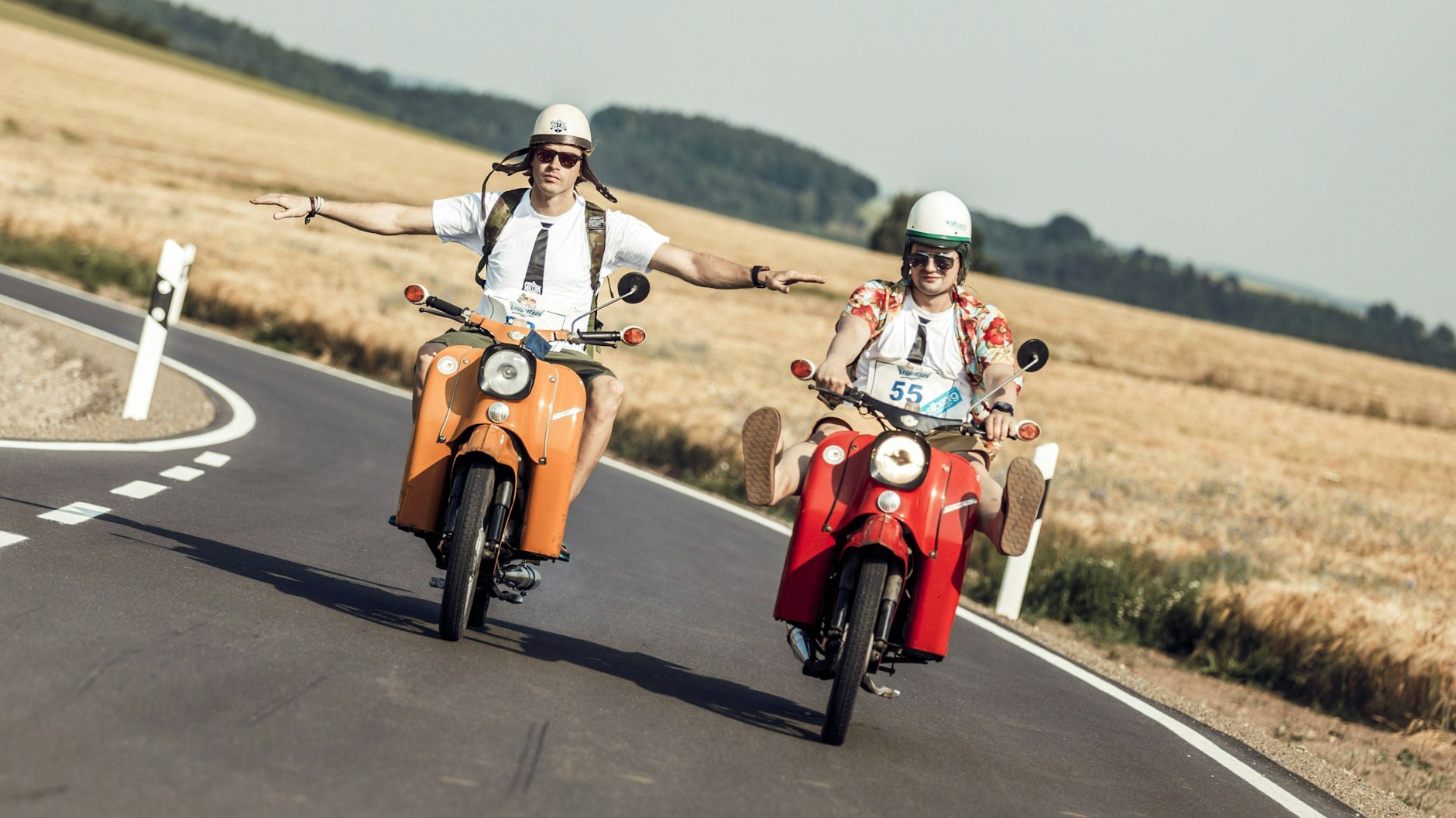 Simson-Mopeds dürfen dank einer Ausnahmegenehmigung bis heute schneller fahren als andere Mopeds.