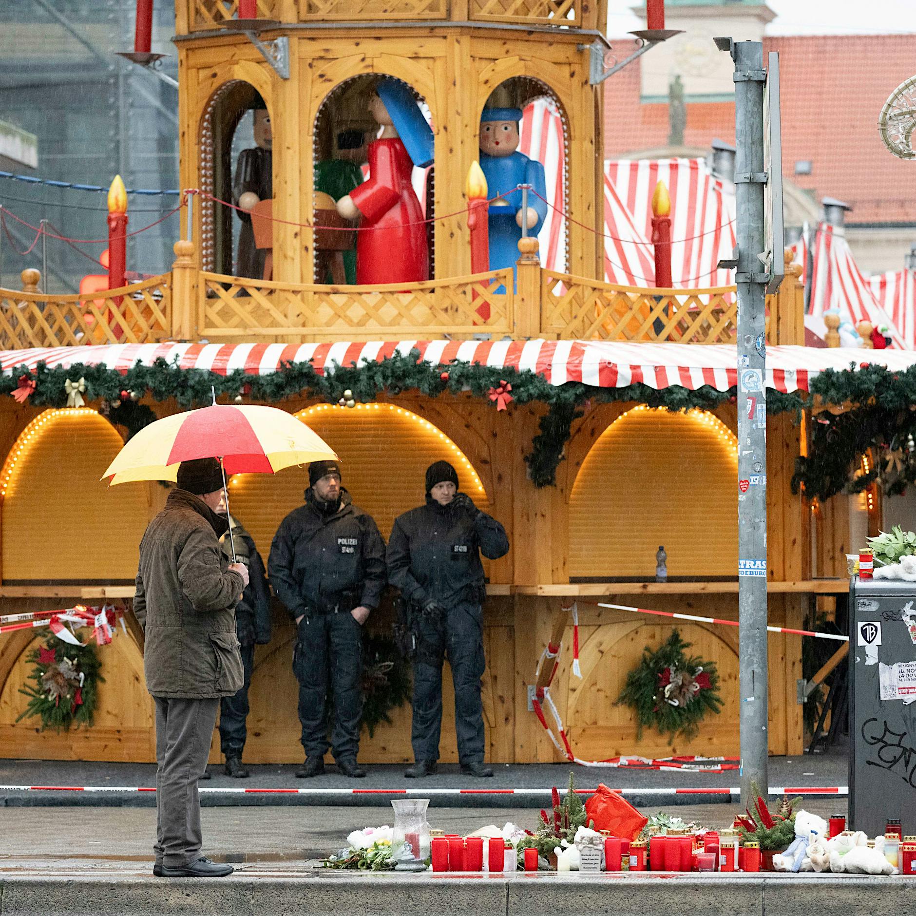 Newsblog Anschlag in Magdeburg: Todesopfer sind vier Frauen und ein Kind, Tatverdächtiger in U-Haft