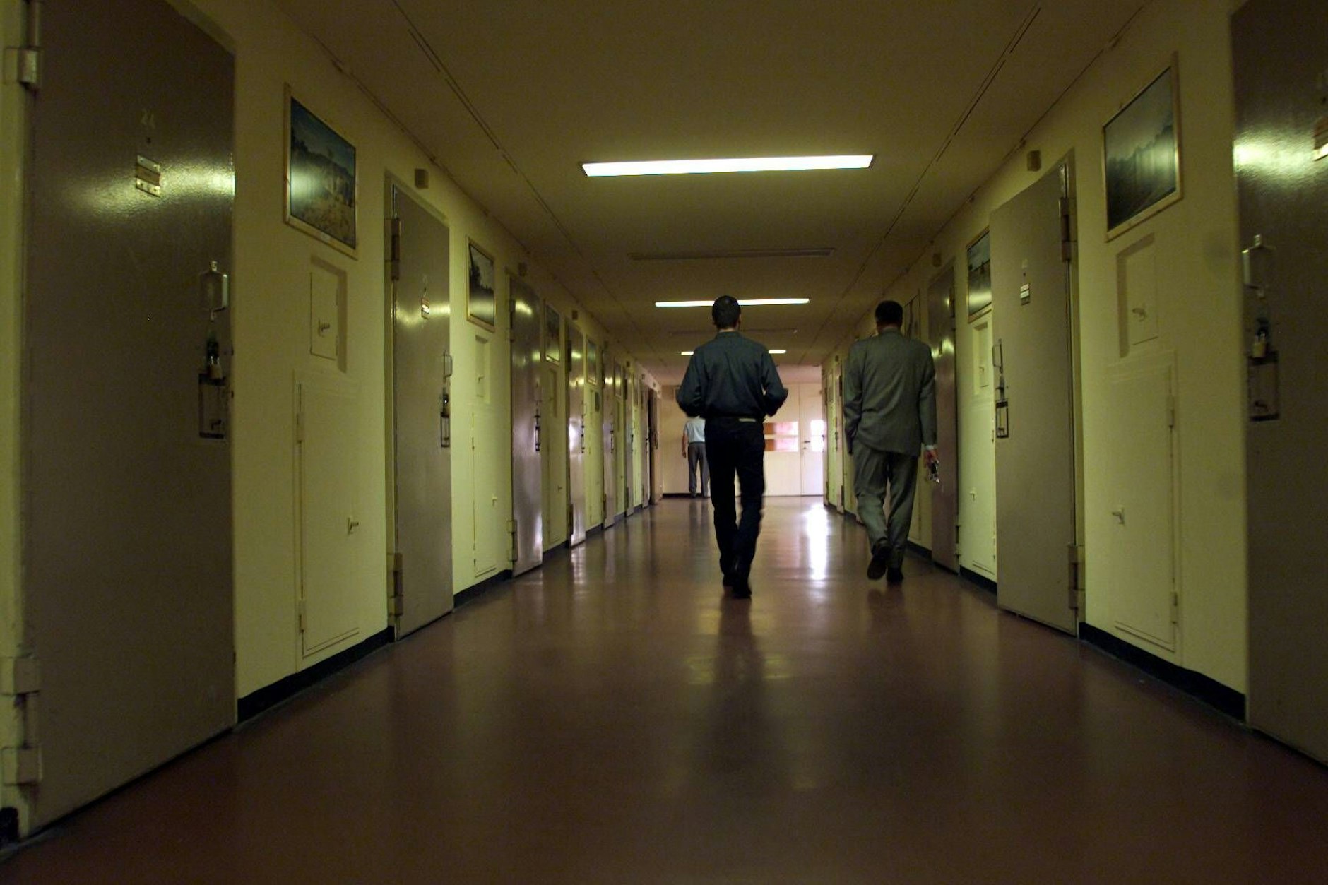 Zellen in der Justizvollzugsanstalt Tegel.