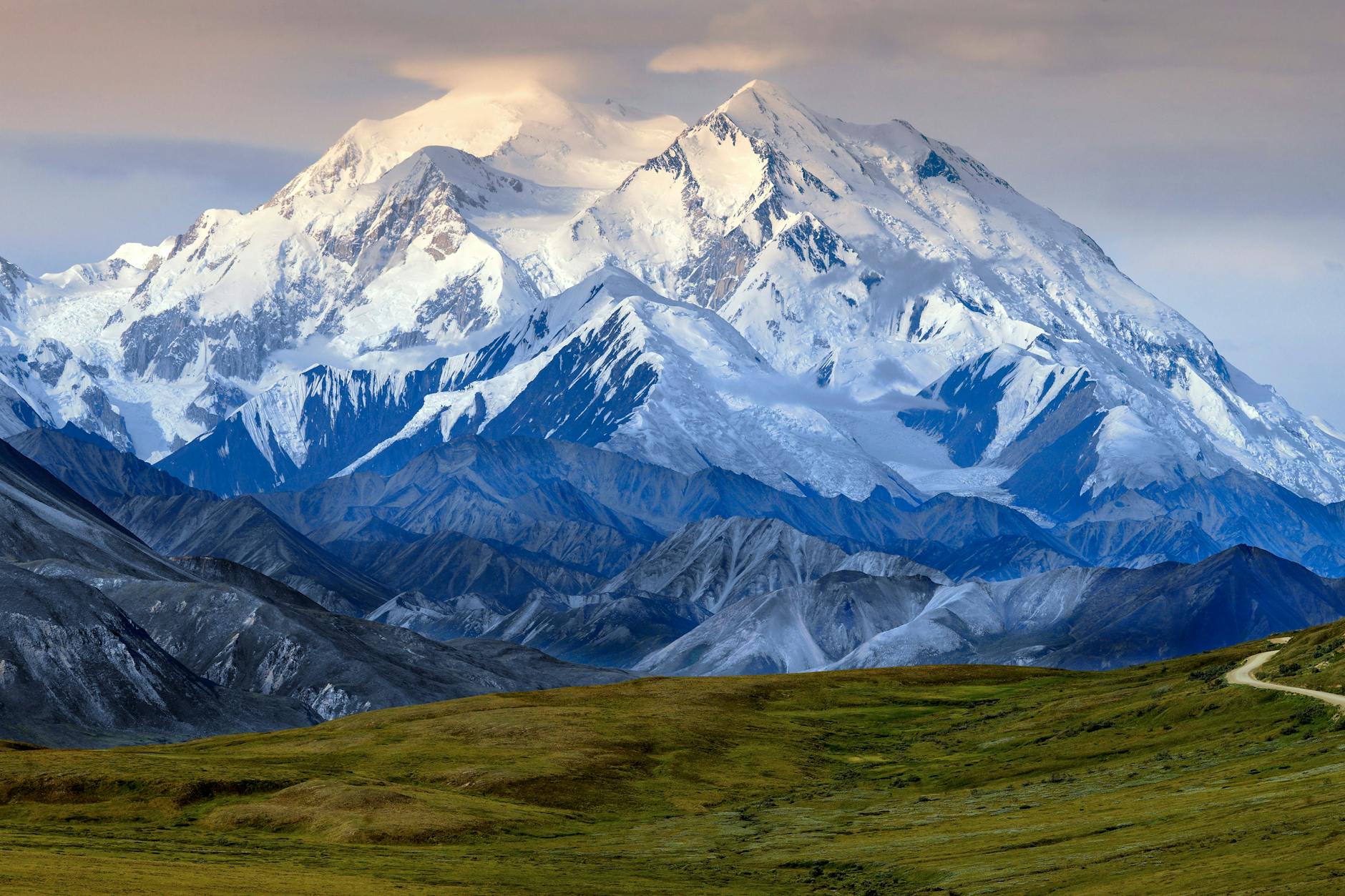 Denali, der höchste Berg Nordamerikas in Alaska, soll nach Trumps Aussage bald wieder Mount McKinley heißen.