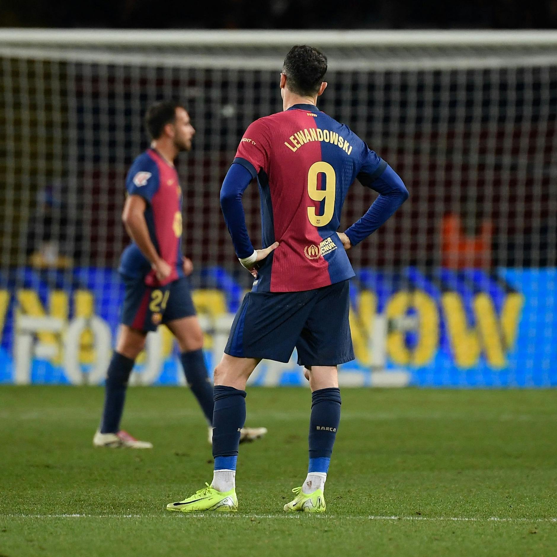 Für Robert Lewandowski und den FC Barcelona läuft es gerade auch nicht rund.