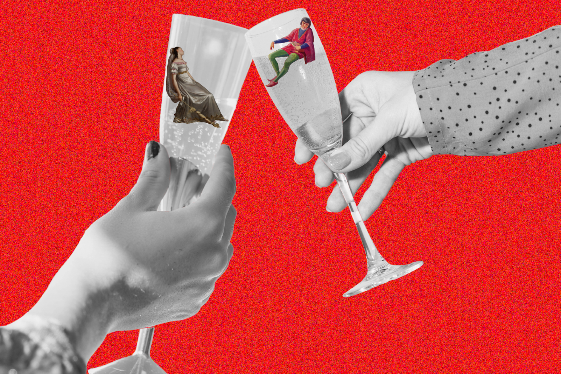 Stößchen: Silvester ist nicht jedermanns Sache.