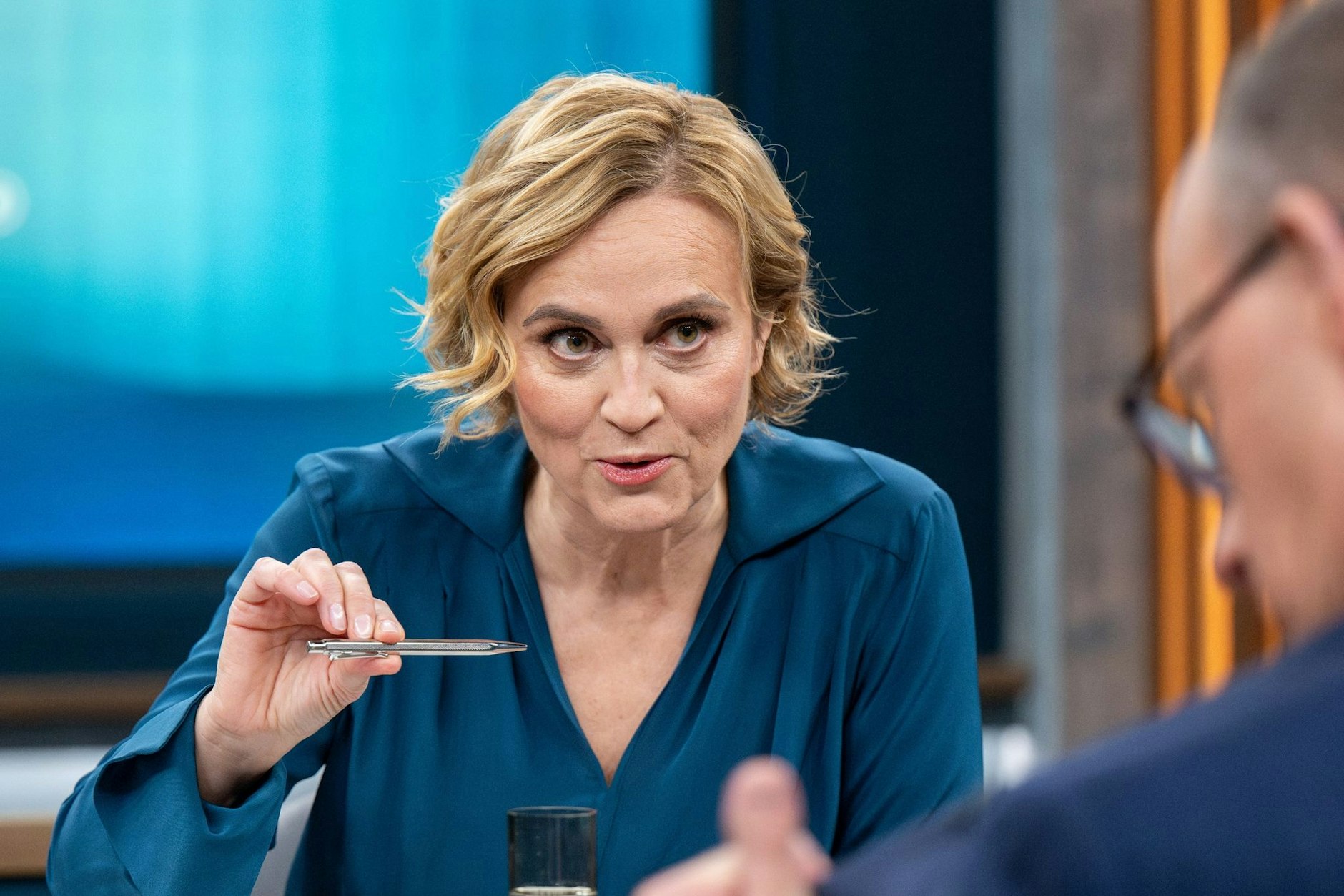 Talkmasterin Caren Miosga sprach in den vergangenen Monaten mit jeder Menge Polit-Größen.