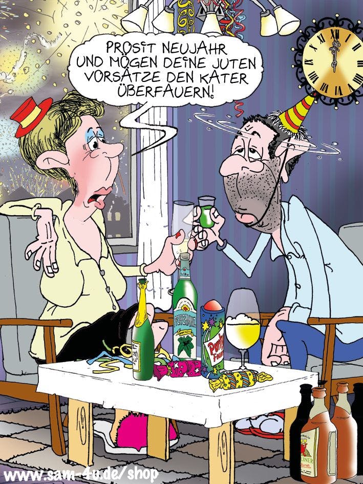 Auch heute hat sich Zeichner Sam Paff für Sie an den Schreibtisch gesetzt - hier ist der Cartoon des Tages!