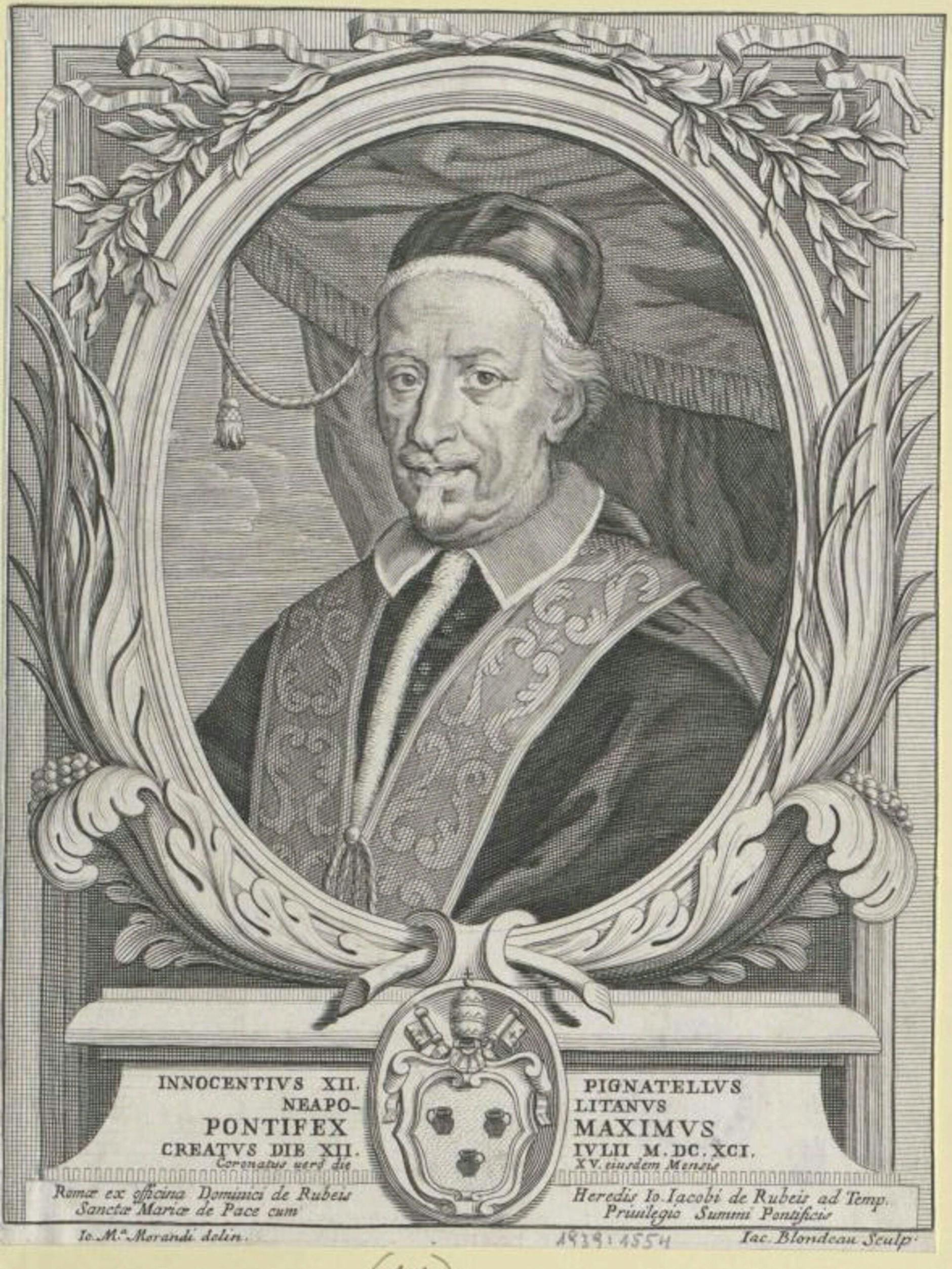 Papst Innozenz XII. legte 1691 den Neujahrstag auf den 1. Januar fest.