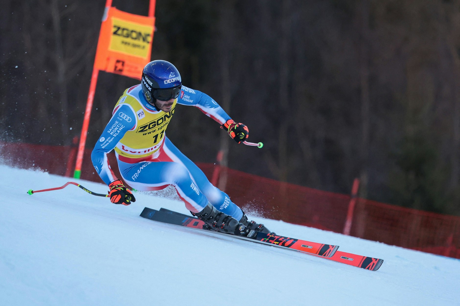 Cyprien Sarrazin ist nach dem schweren Sturz in Bormio nach der OP bei Bewusstsein.