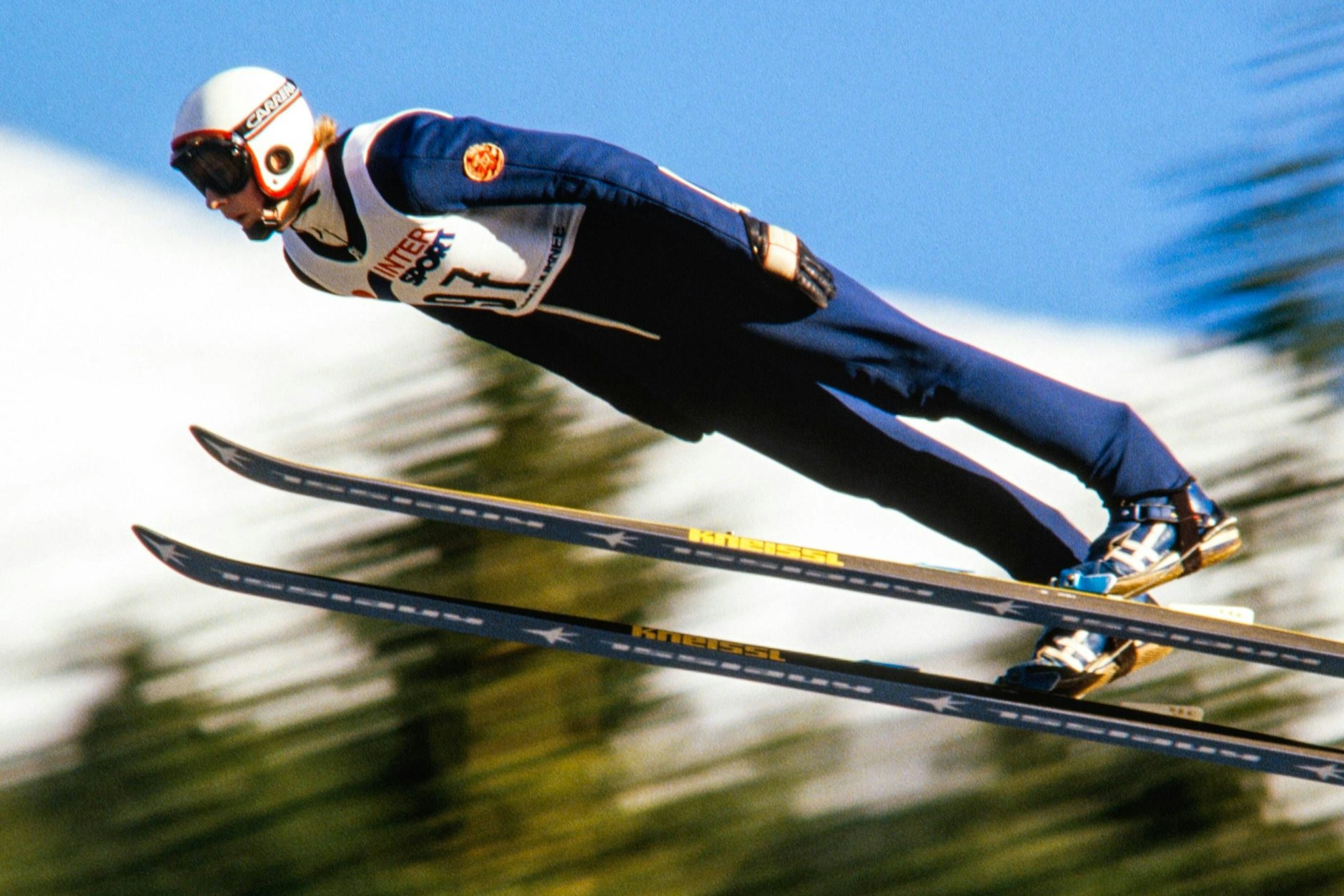 Keiner flog bei der Vierschanzentournee 1983/84 schöner und erfolgsreicher als Jens Weißflog.