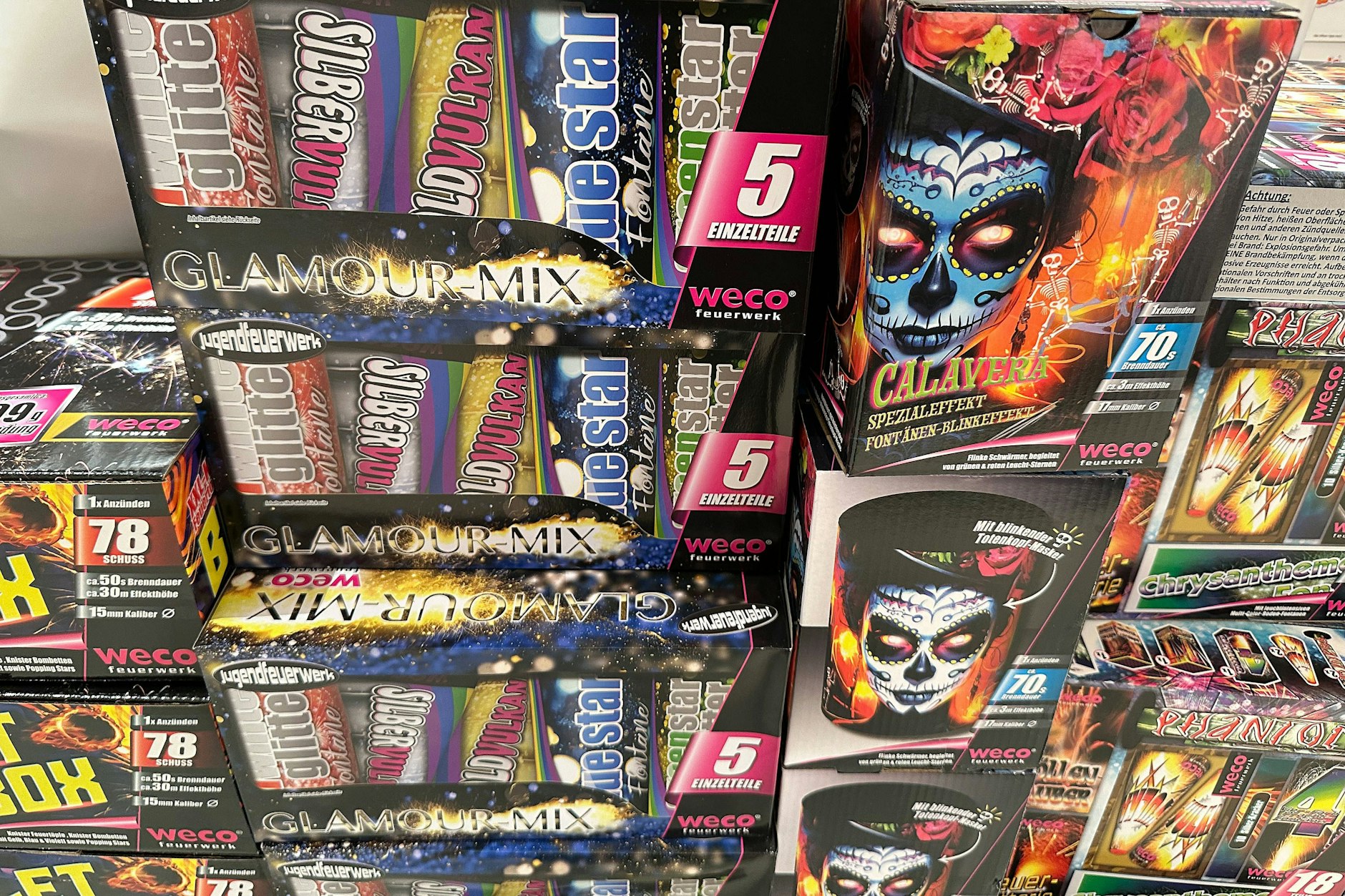 Kaufen Sie Feuerwerk besser nur bei offiziellen Verkaufsstellen.