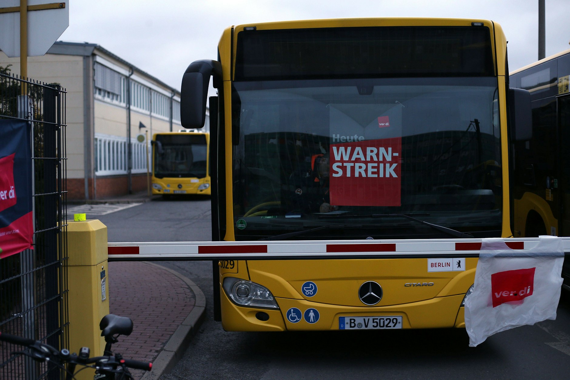 Mit Warnstreiks: So rollt das neue Jahr bei der BVG an.