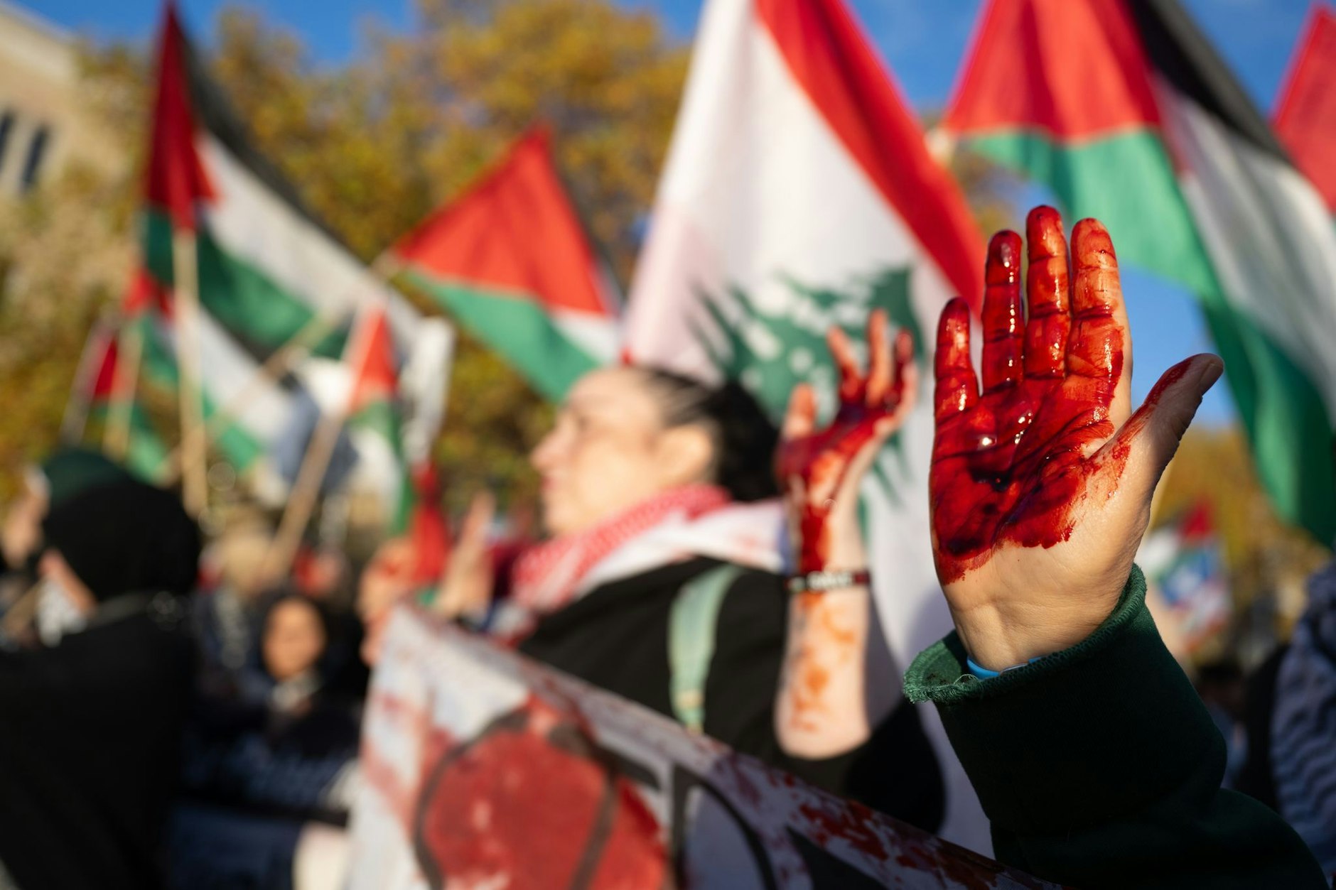 Immer wieder kommt es in Berlin zu propalästinensischen Demonstrationen.