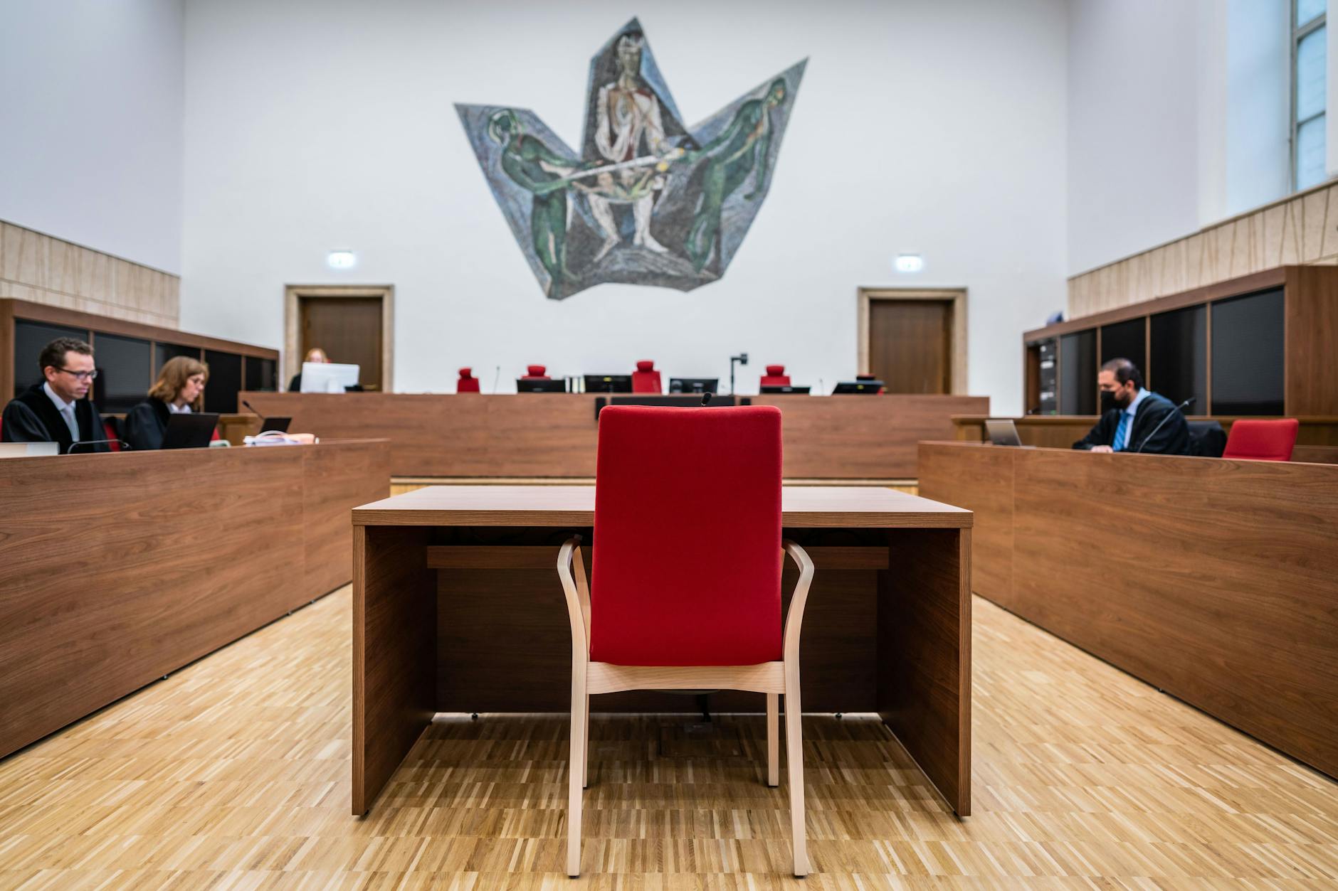 Blick in einen Gerichtssaal: Eine Politisierung der Justiz gefährdet die Demokratie.