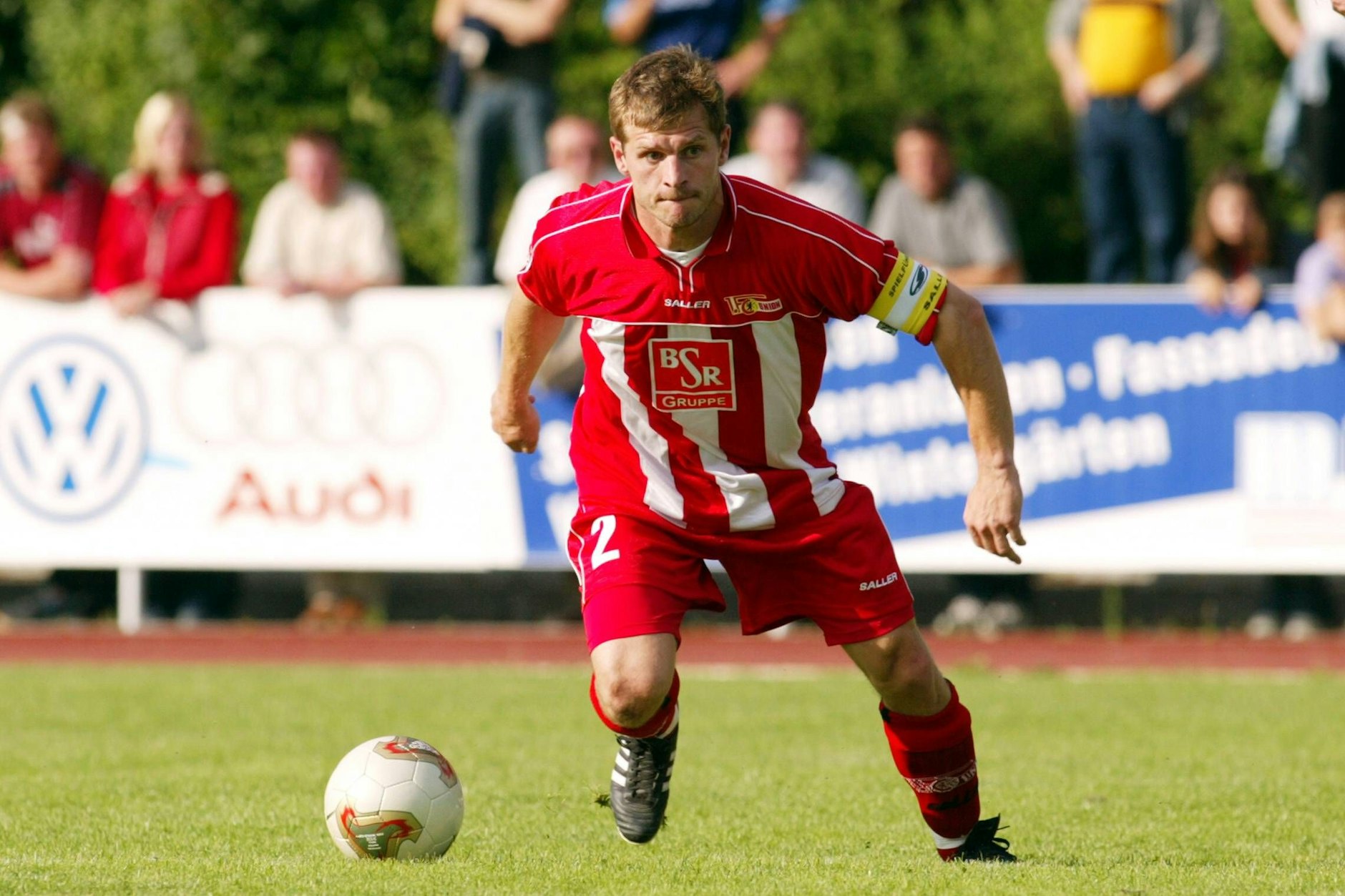 Steffen Baumgart trug das Trikot des 1. FC Union Berlin als aktiver Spieler zwischen 2002 und 2004.
