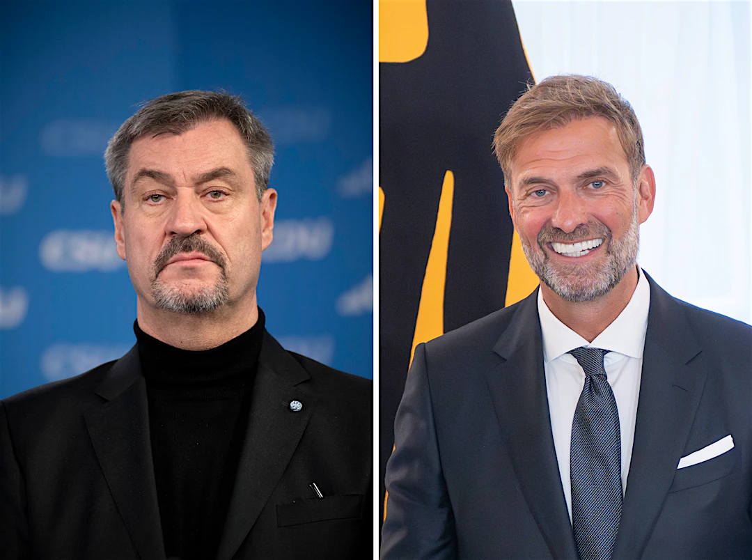 Markus Söder postet Foto mit Jürgen Klopp – aber alle reden nur über ...