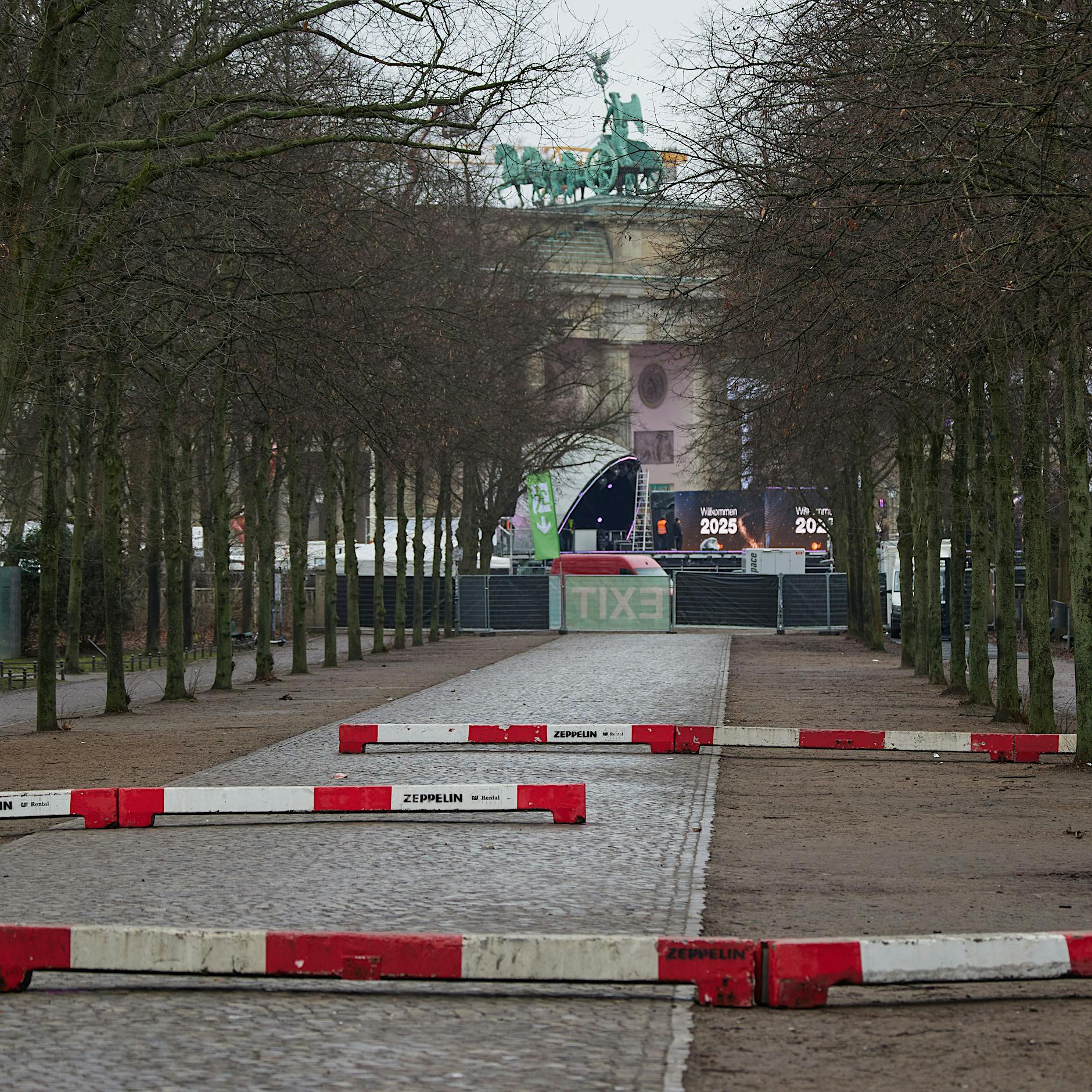 Staus in Berlin aktuell: Großer Stern wegen Silvester ab Dienstag gesperrt