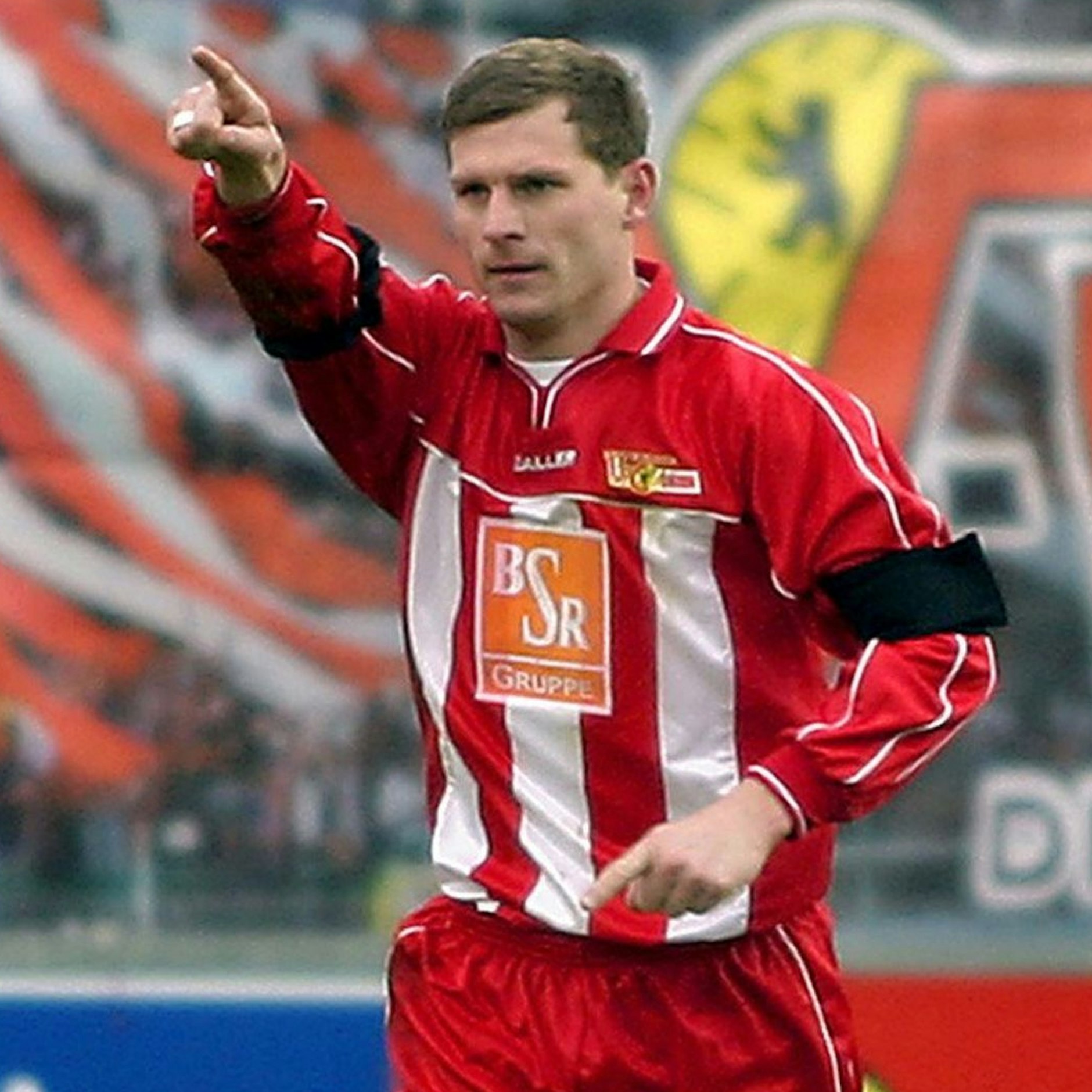 Steckte von 2002 bis 2004 als Stürmer schon im Trikot des 1. FC Union: Steffen Baumgart.