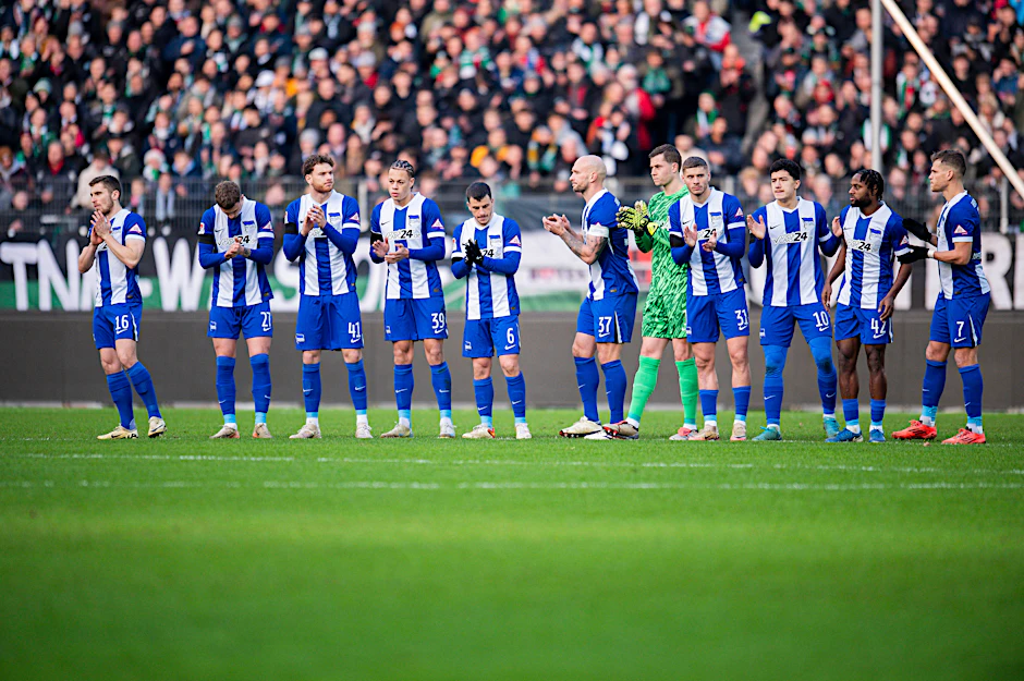 Wer war der beste Hertha-Profi in der enttäuschen Hinrunde? Er ist auf alle Fälle auf dem Foto zu sehen.