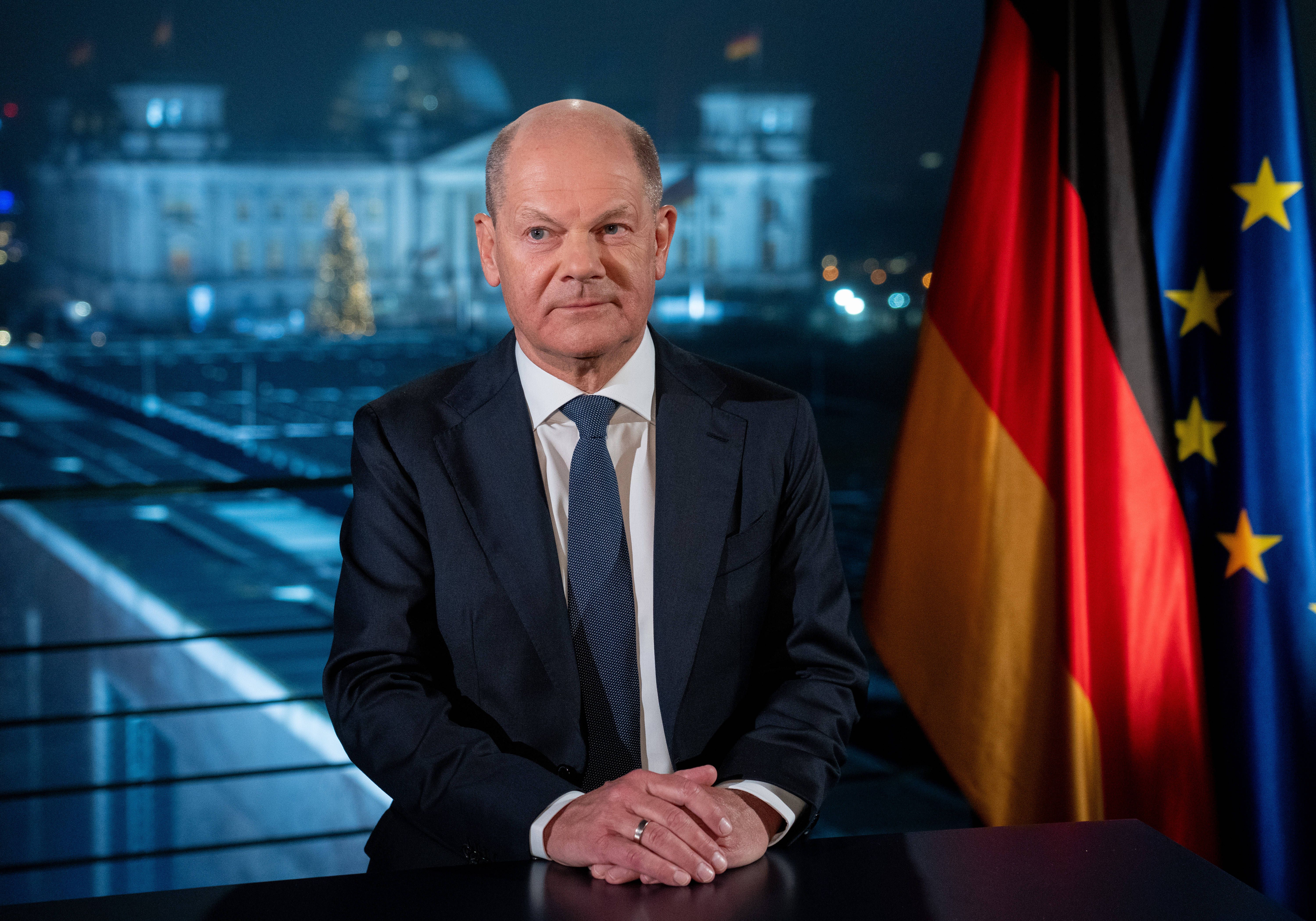 Neujahrsansprache: So kritisiert Olaf Scholz X-Chef Elon Musk