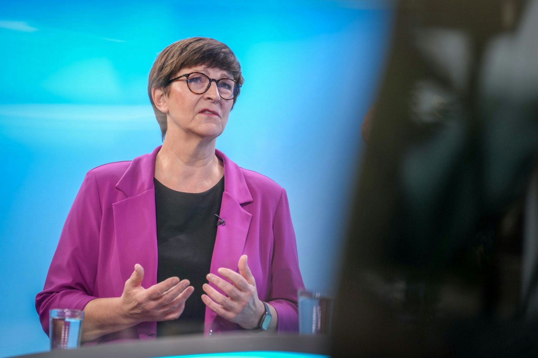 Wirkt rhetorisch gerne übergriffig: Saskia Esken von der SPD.
