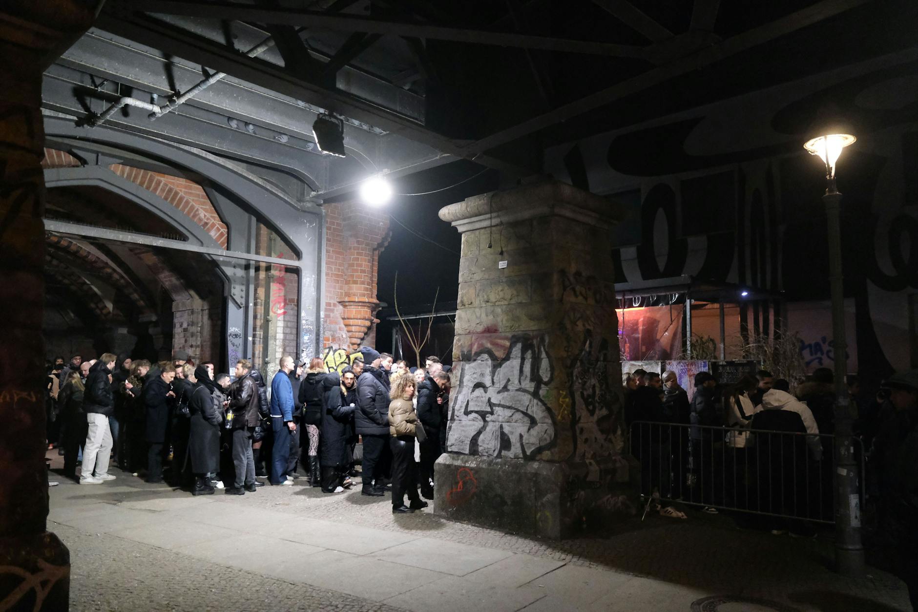 Manche mussten für die Feier noch ein wenig warten