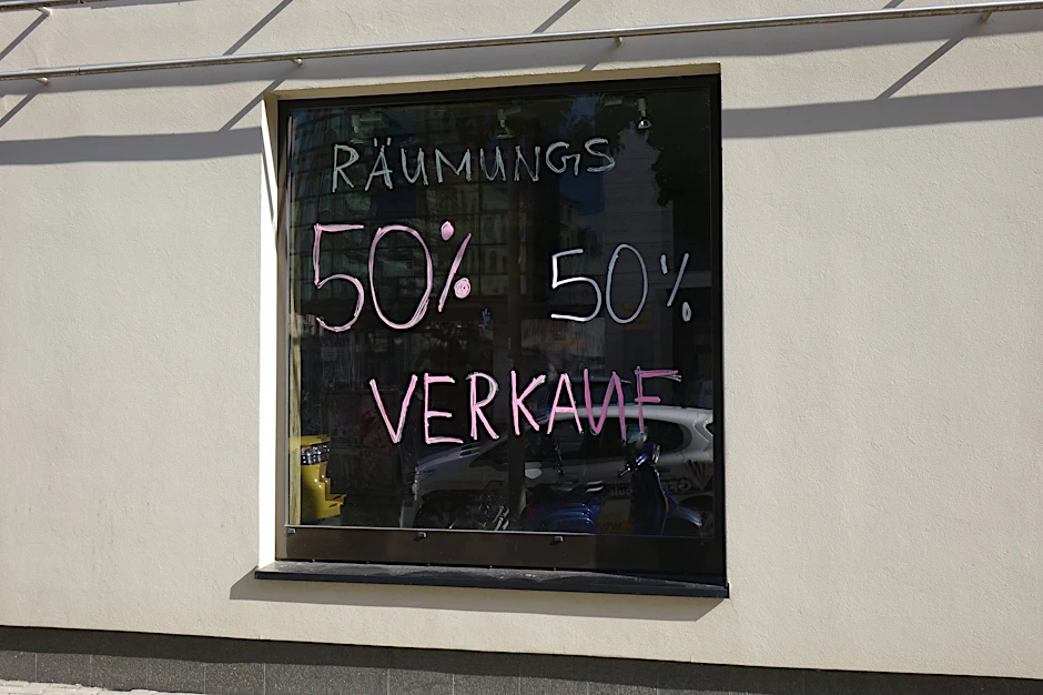 Vielen Läden in der Berliner Münzstraße geht es schlecht.