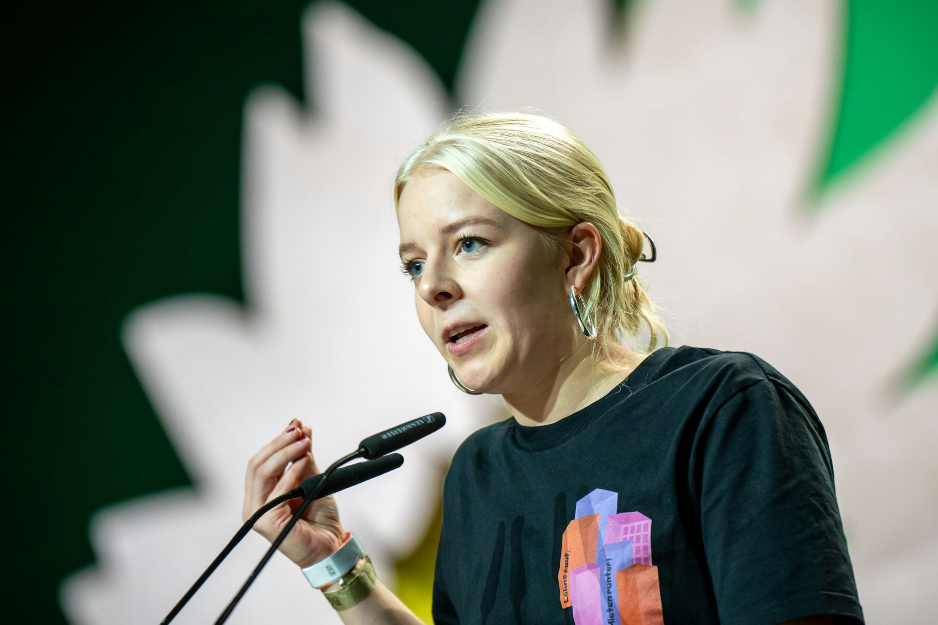 Jette Nietzard ist seit Oktober Bundessprecherin der Grünen Jugend.