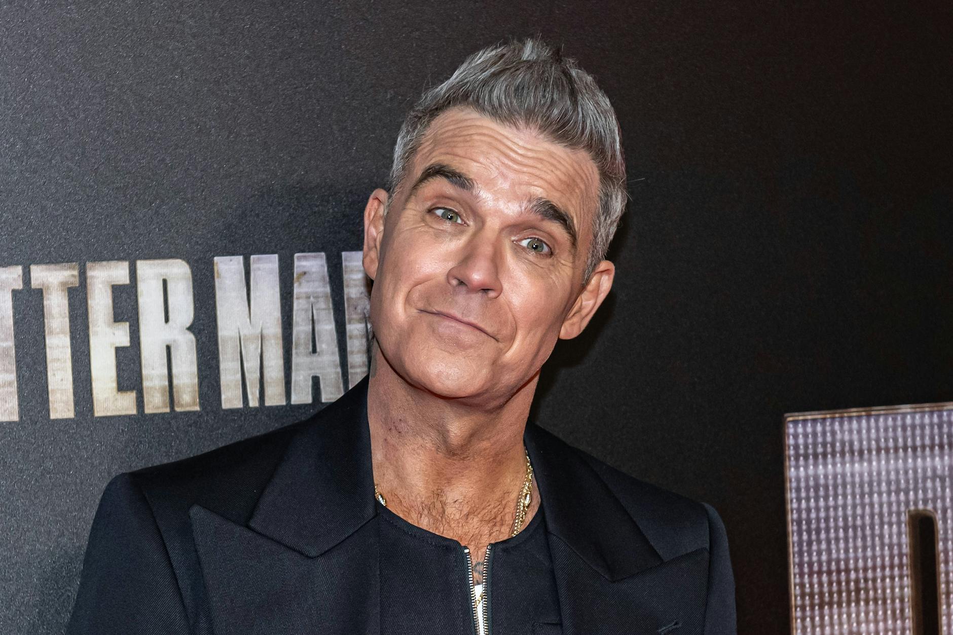 Robbie Williams bei der Premiere von „Better Man“ in Amsterdam.