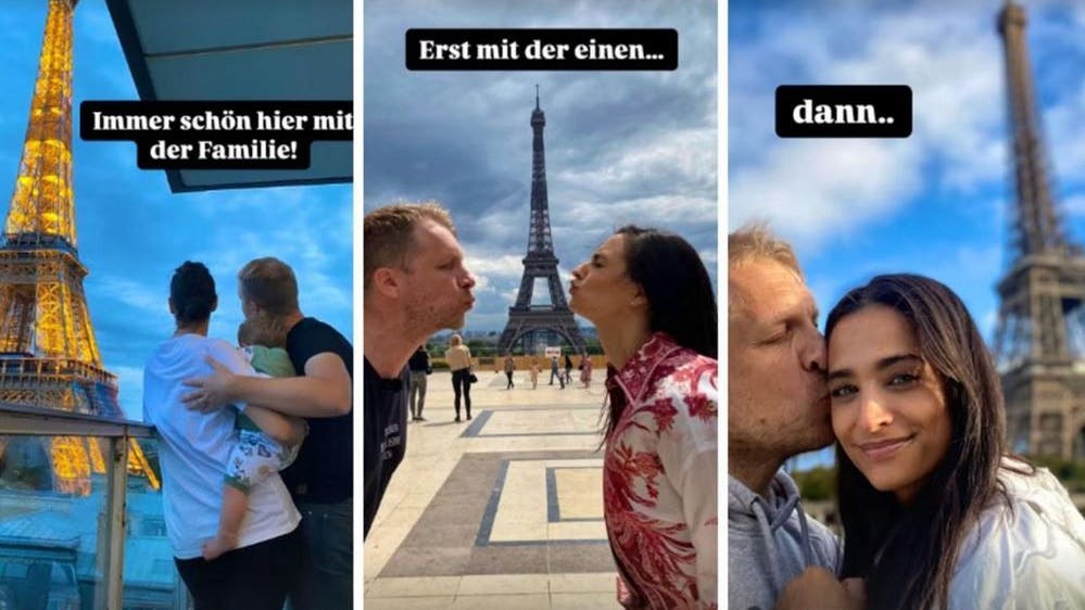 Verliebt in Paris: Oliver Pocher zeigt sich bei Instagram plötzlich sehr innig mit Ex-Frau Amira. Was steckt dahinter?