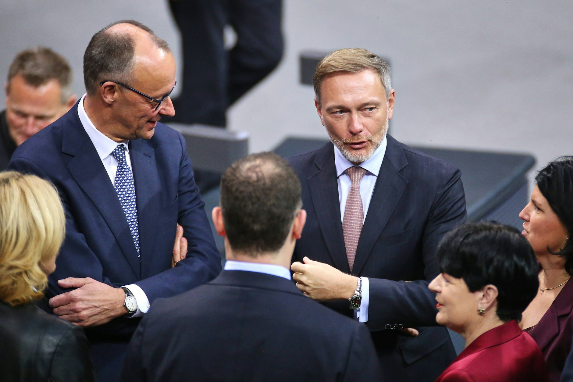 Regieren sie bald zusammen? CDU-Chef Friedrich Merz (l.) und der FDP-Vorsitzende Christian Lindner.