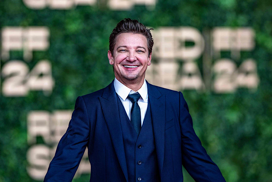 Schauspieler Jeremy Renner bei einem Auftritt im Dezember 2024