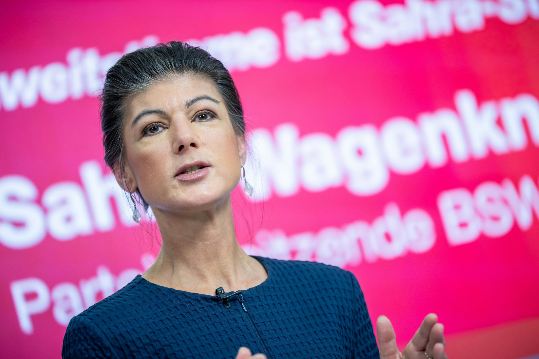 Sahra Wagenknecht, Bundesvorsitzende des Bündnis Sahra Wagenknecht (BSW), ist nach der Bundestagswahl quasi abgetaucht.