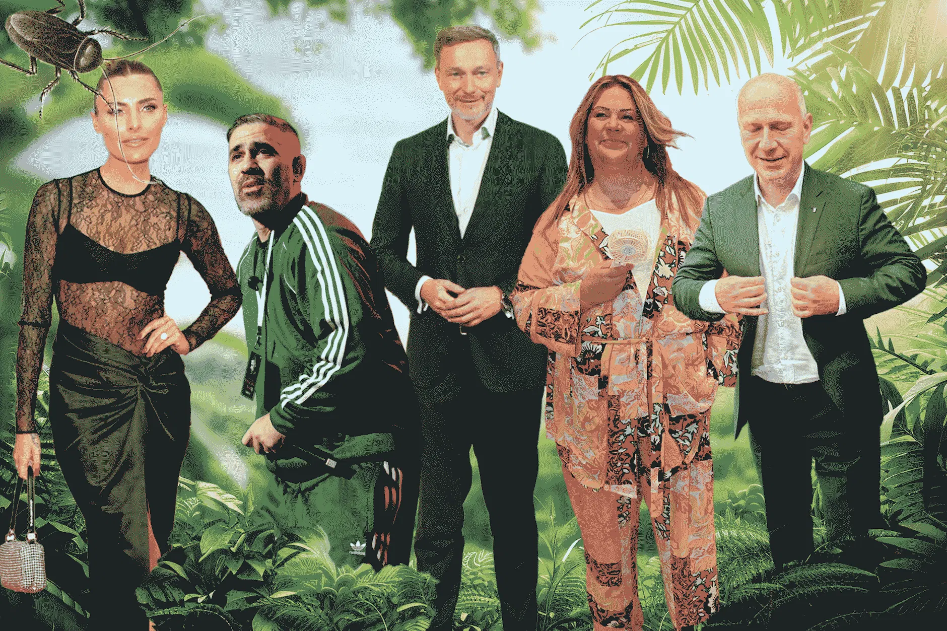 Ab in den Dschungel: Mit diesen Berlinerinnen und Berlinern wird's lustig.