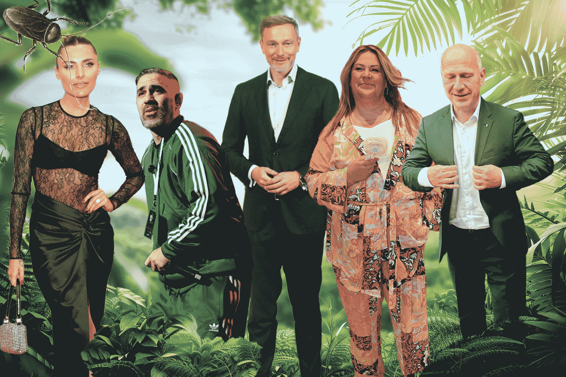 Ab in den Dschungel: Mit diesen Berlinerinnen und Berlinern wird's lustig.