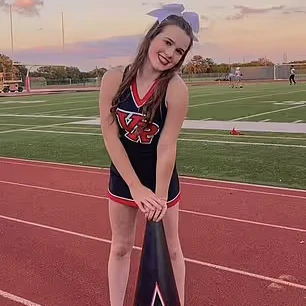 Aubrey Vanlandingham war auch Cheerleaderin.
