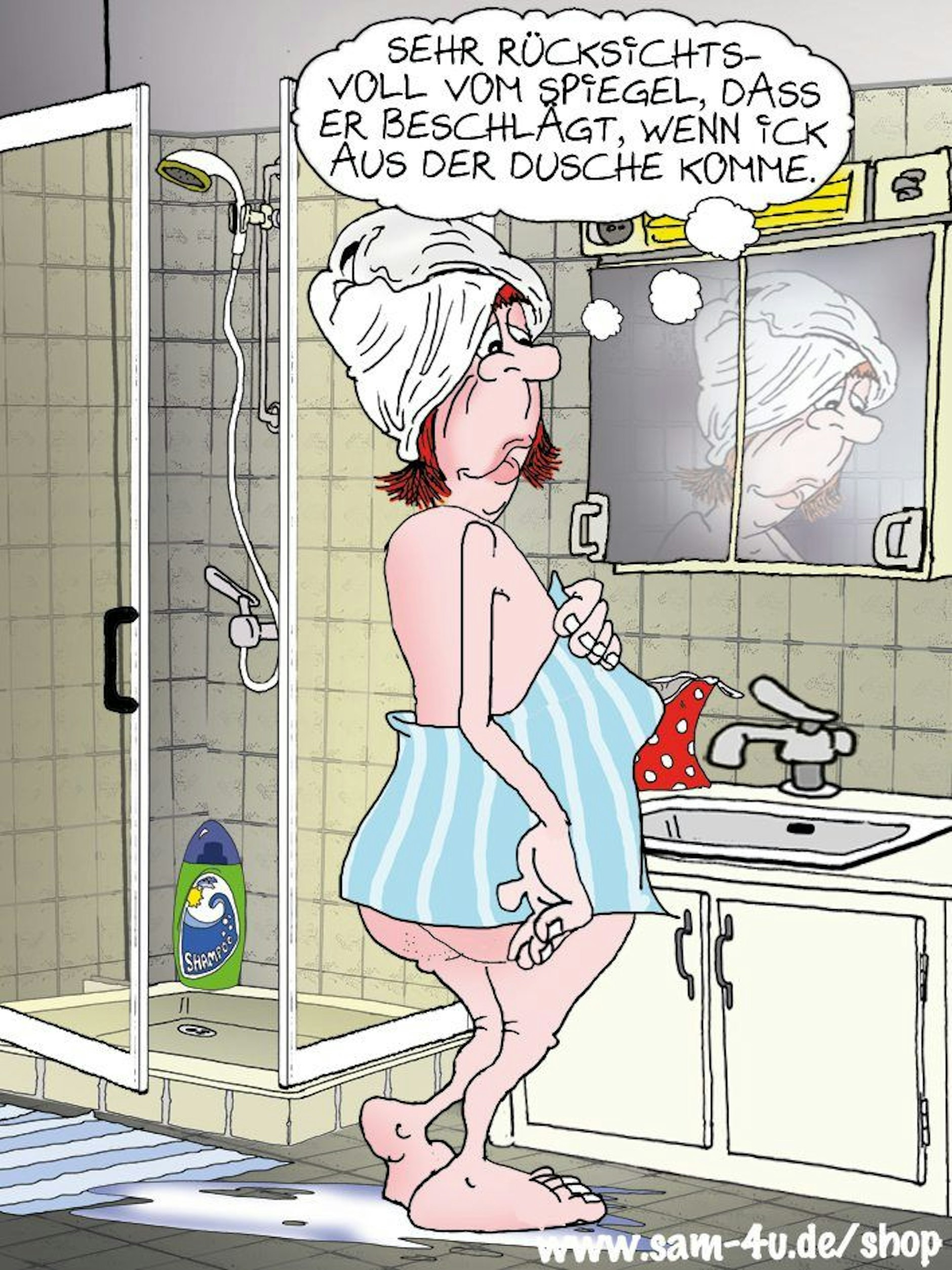 Auch heute dürfen Sie mit unserem Cartoon des Tages von Zeichner Sam Paff schmunzeln.
