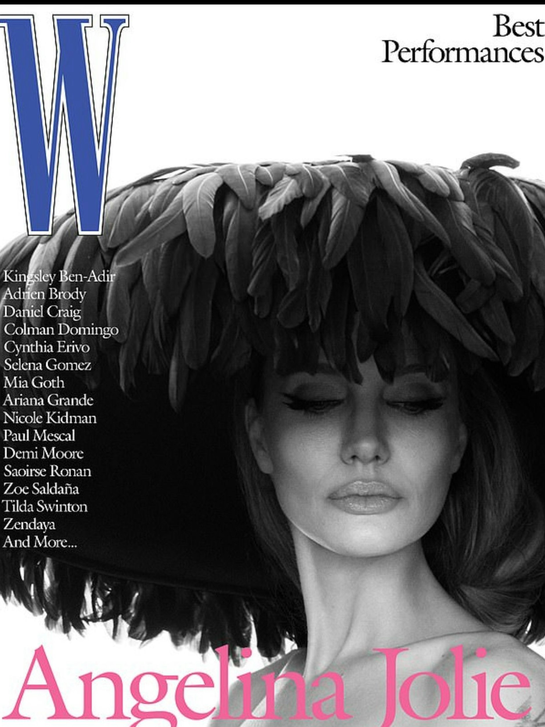 Dem Magazin „W“ gab Angelina Jolie ein Interview.