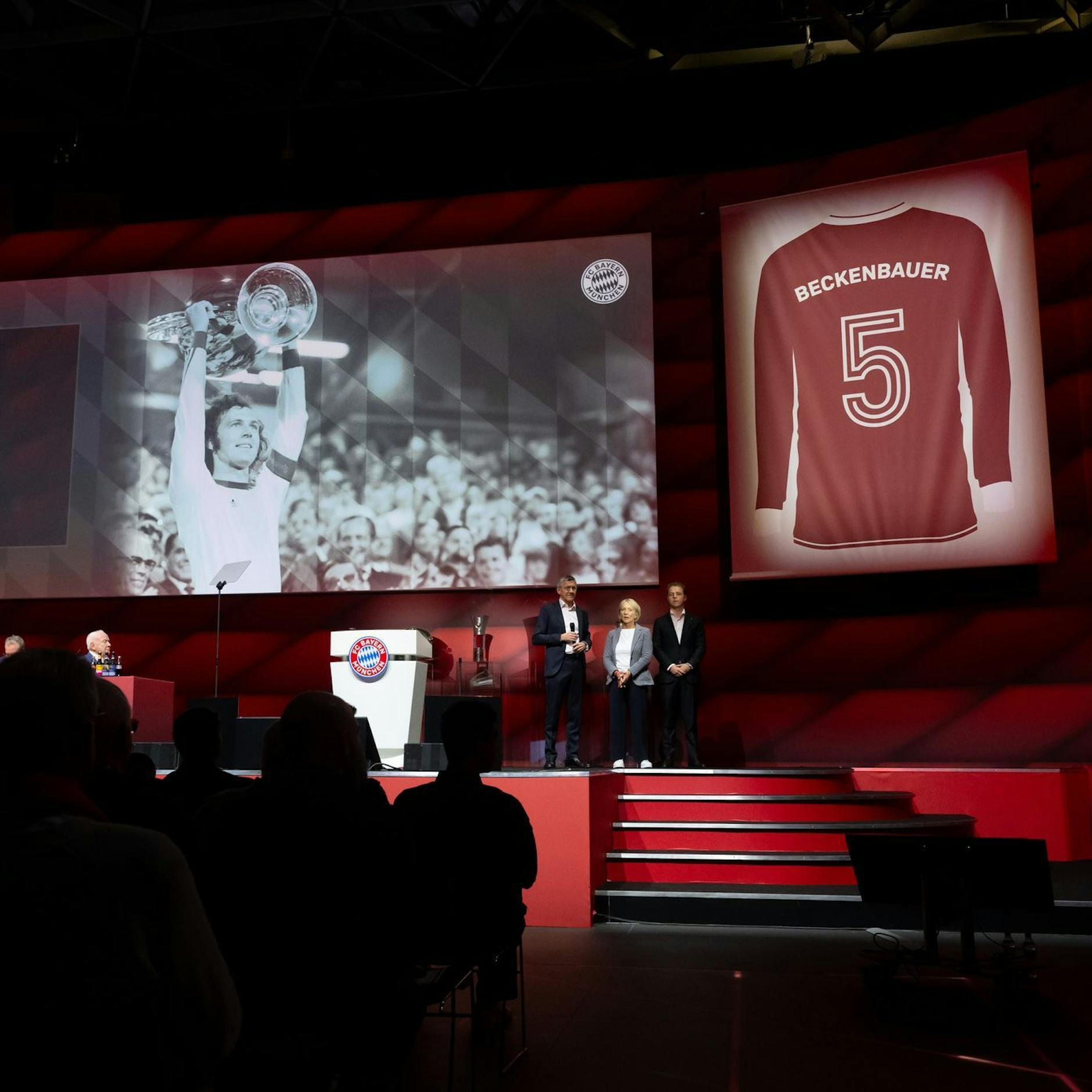 Image - Die Münchner Fußball-Arena steht dann auf dem Franz-Beckenbauer-Platz