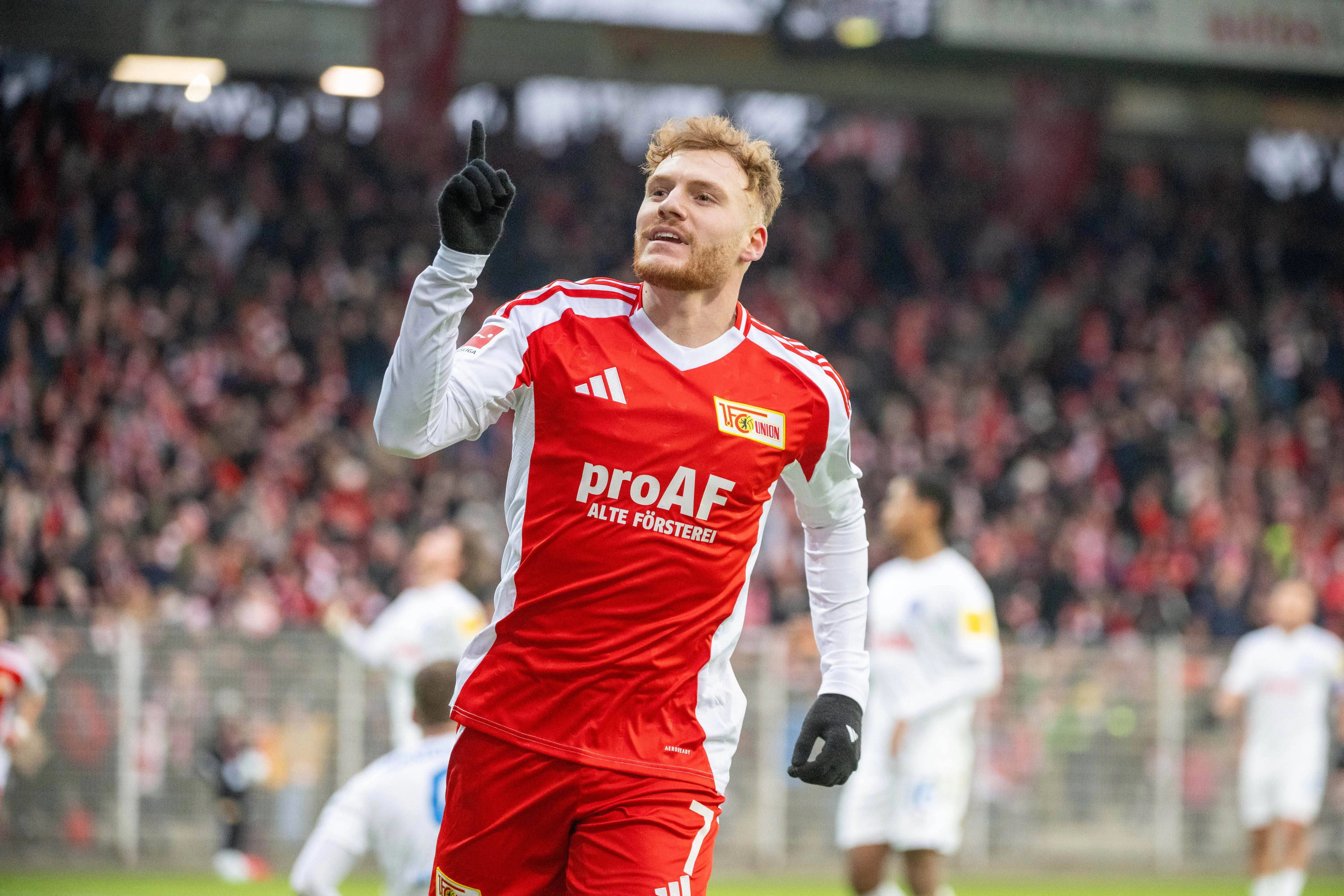 Yorbe Vertessen zeigte sich spielfreudig und erzielte gegen Kiel das 1:1 für den 1. FC Union.