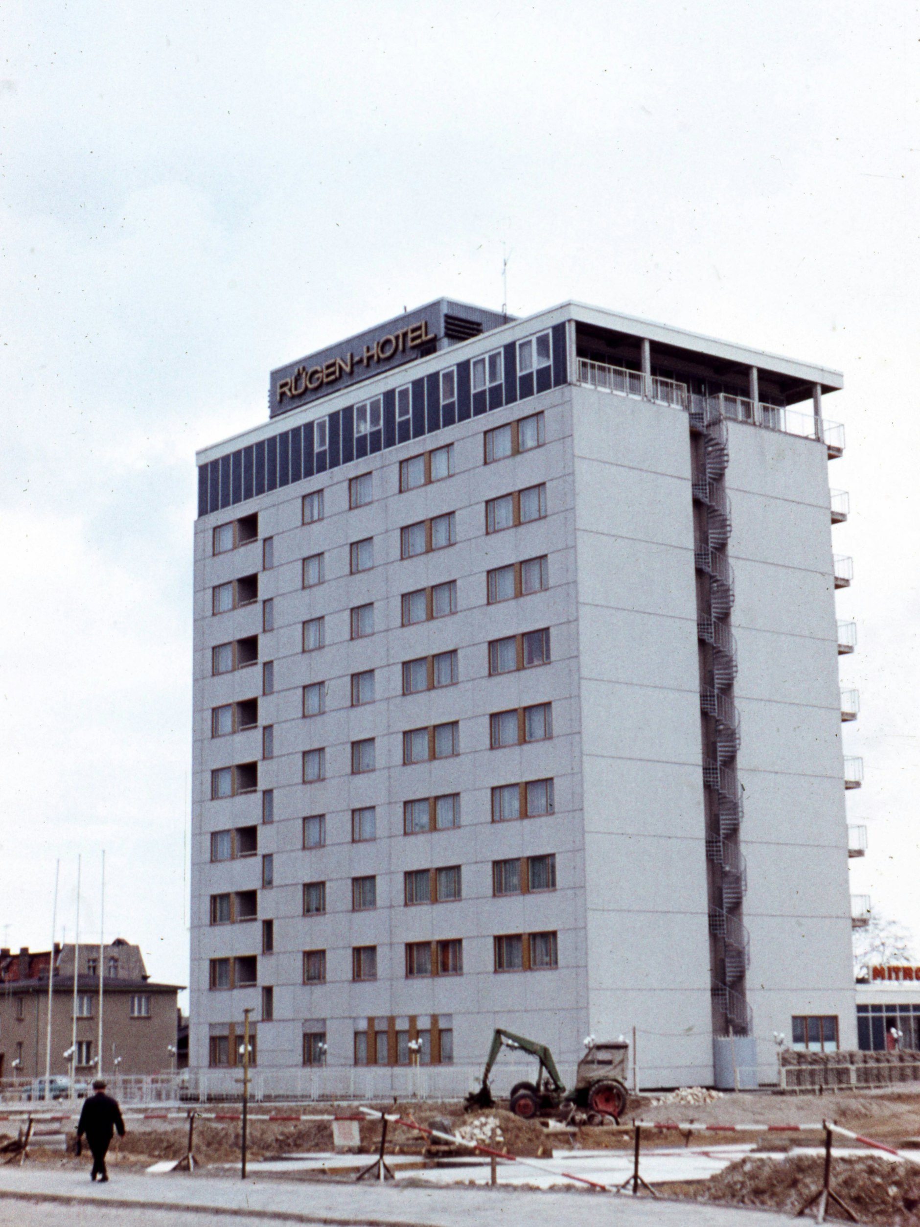 Das Rügen-Hotel zu DDR-Zeiten, damals gehörte es zur Mitropa.
