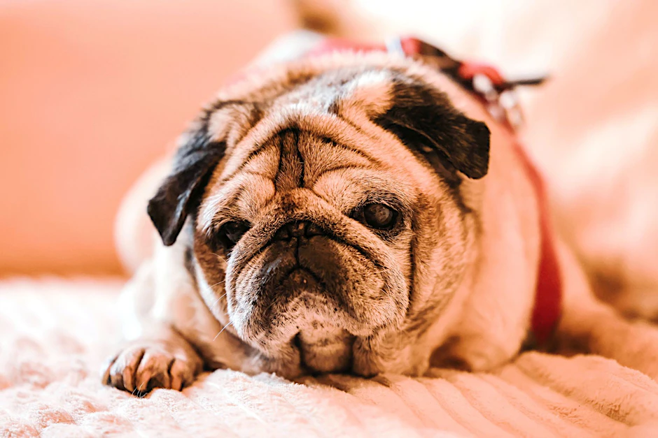 Verwirrt, desorientiert: Der Mops Olli ist an Demenz erkrankt.