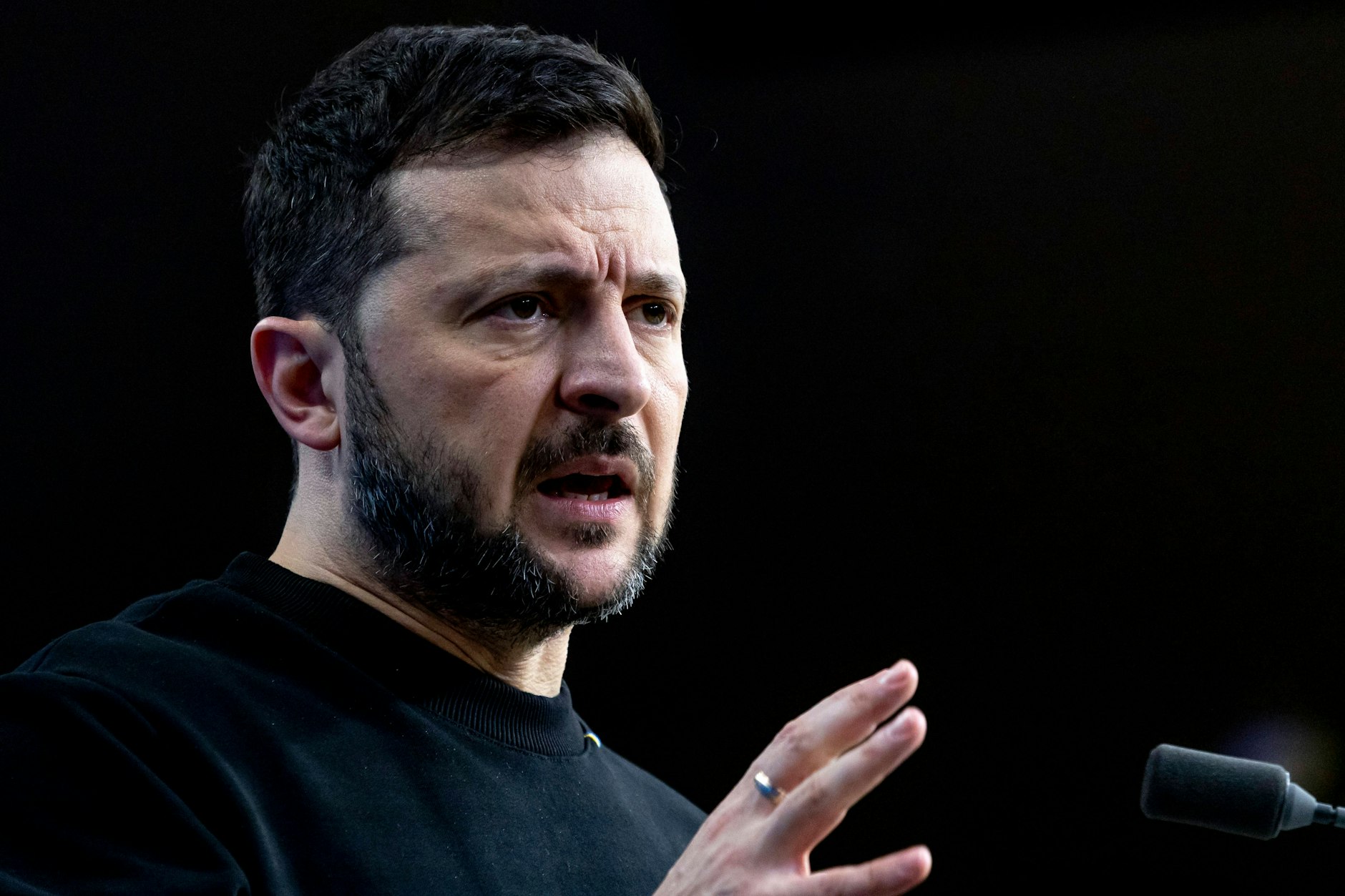 Der ukrainische Präsident traf sich zu einem dreistündigen Interview mit dem US-Podcaster Lex Fridman.